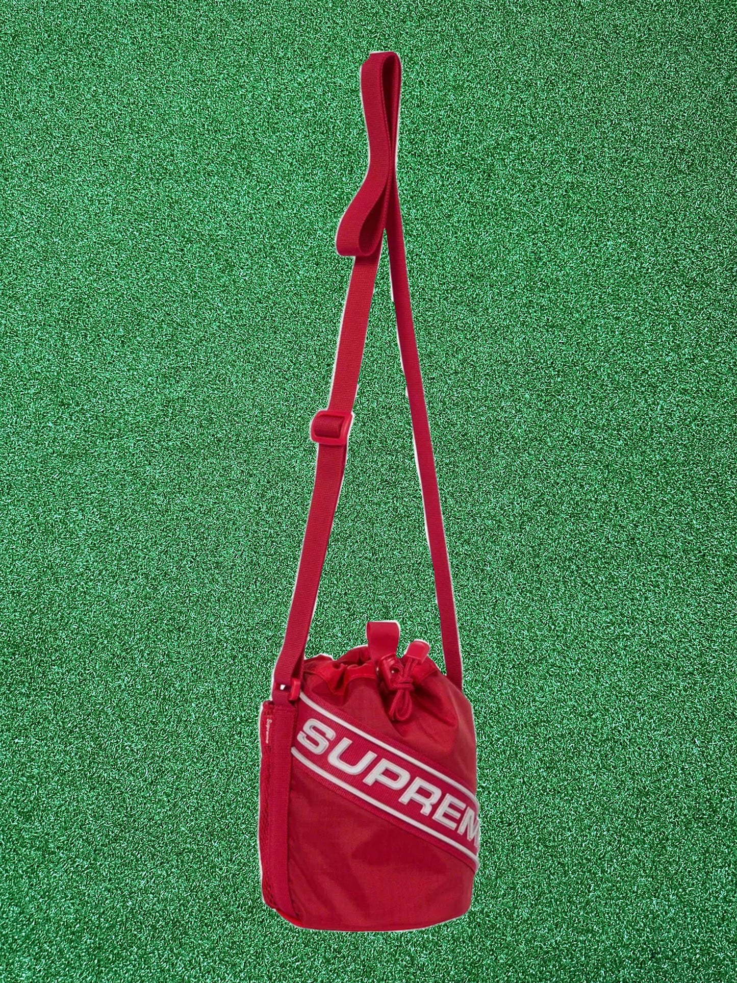 Supreme Small Cinch Pouch Red