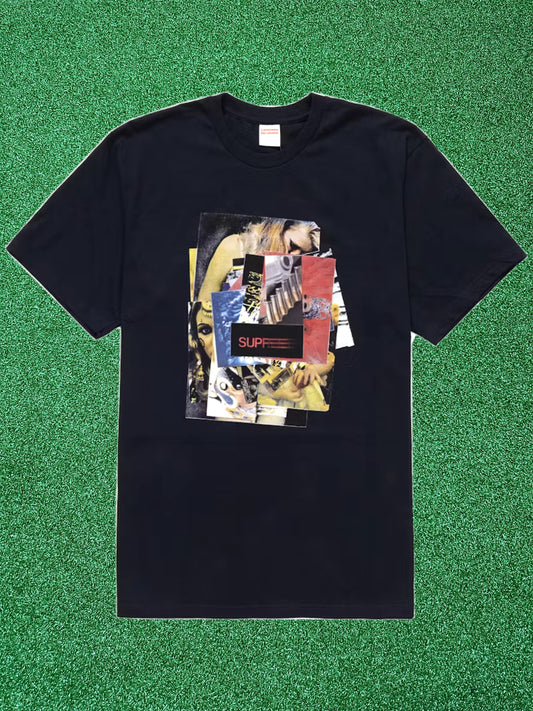 Camiseta Supreme Stack azul marino