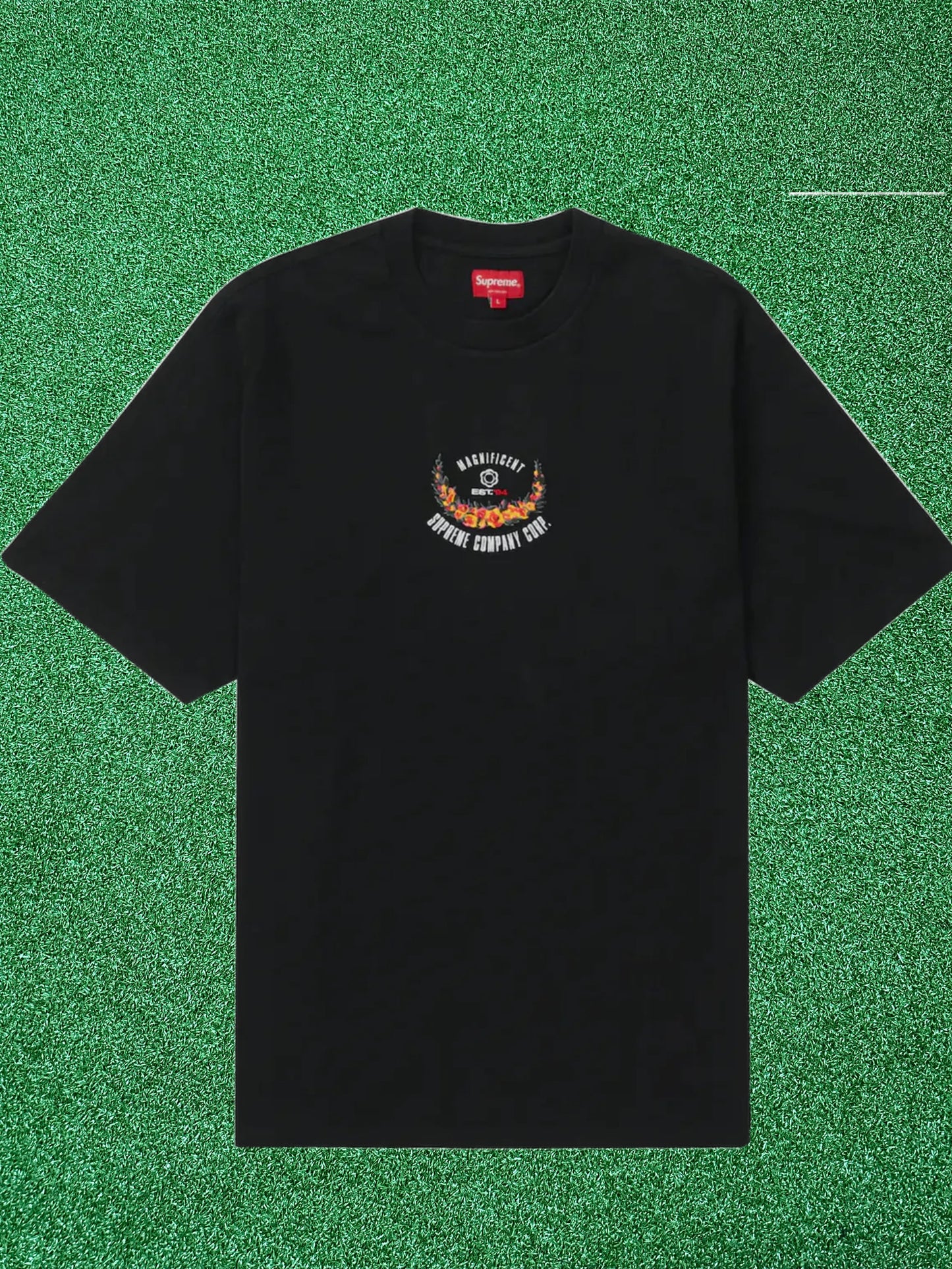 Camiseta de manga corta Supreme Victory negra