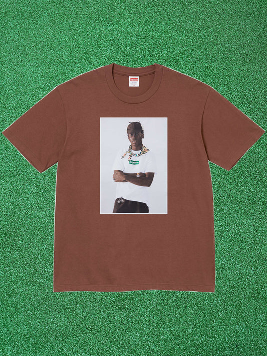 Camiseta Tyler The Creator de Supreme en color marrón