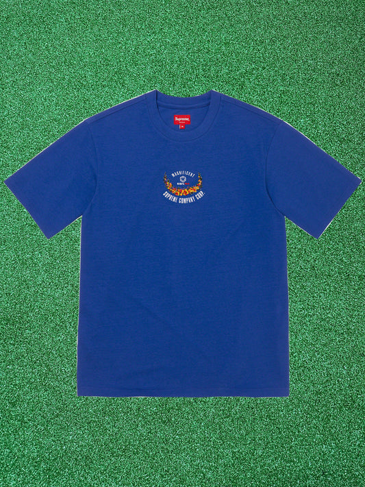 Camiseta Supreme Victory manga corta azul rey