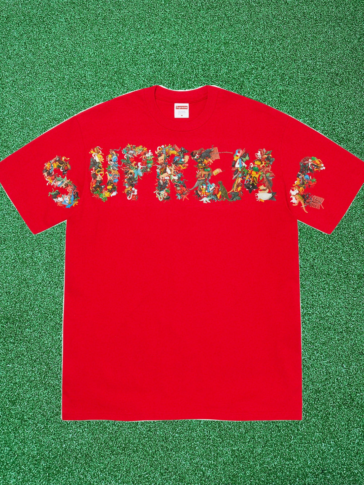 Camiseta roja Supreme Toy Pile
