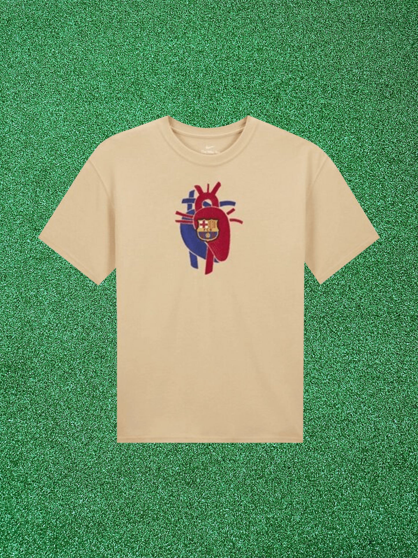 Patta x Barcelona FC Culers del Món T-shirt Sesame