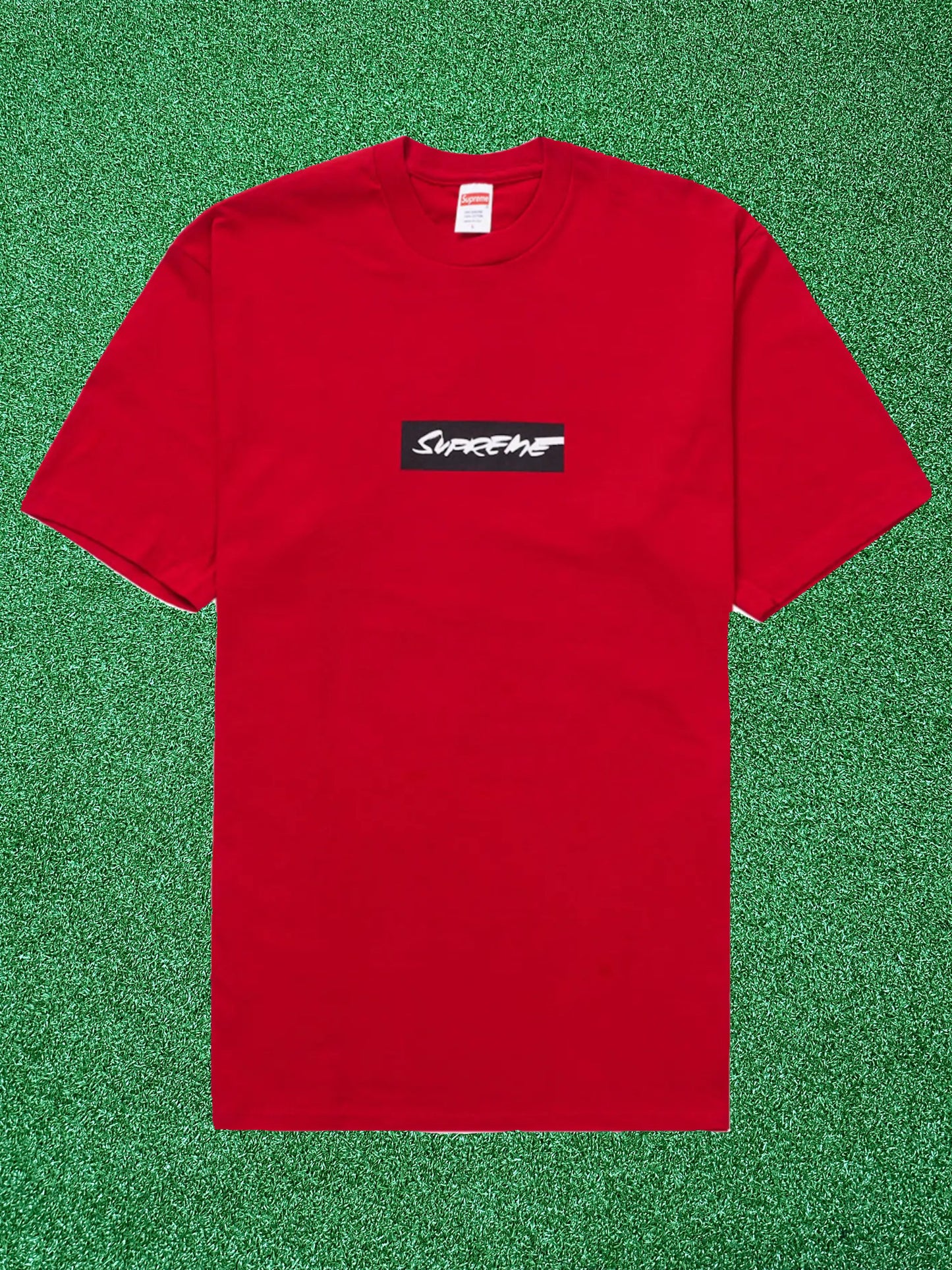 Camiseta negra con el logotipo de Supreme Futura Box