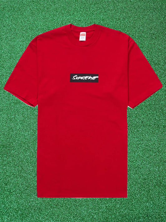 Camiseta negra con el logotipo de Supreme Futura Box