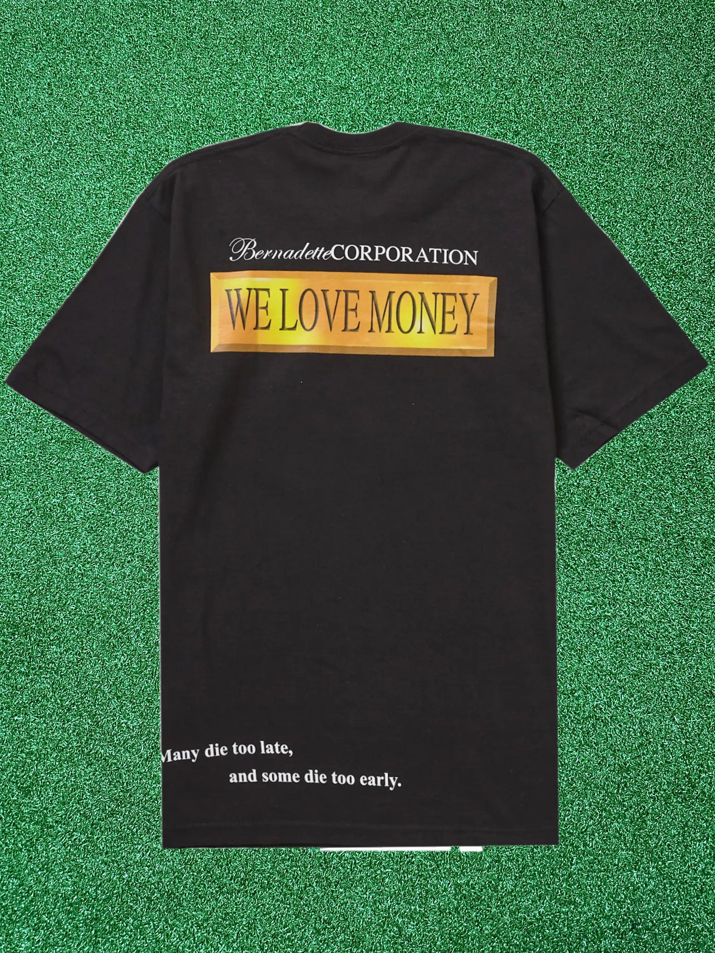 Supreme Bernadette Corporation Money Tee Black