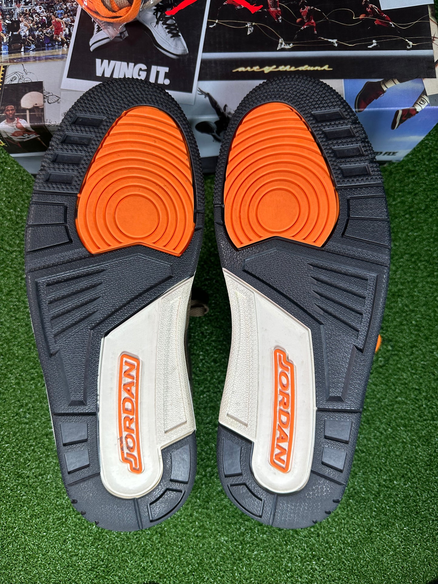 Jordan 3 Retro Patchwork Camo LIKE NEW