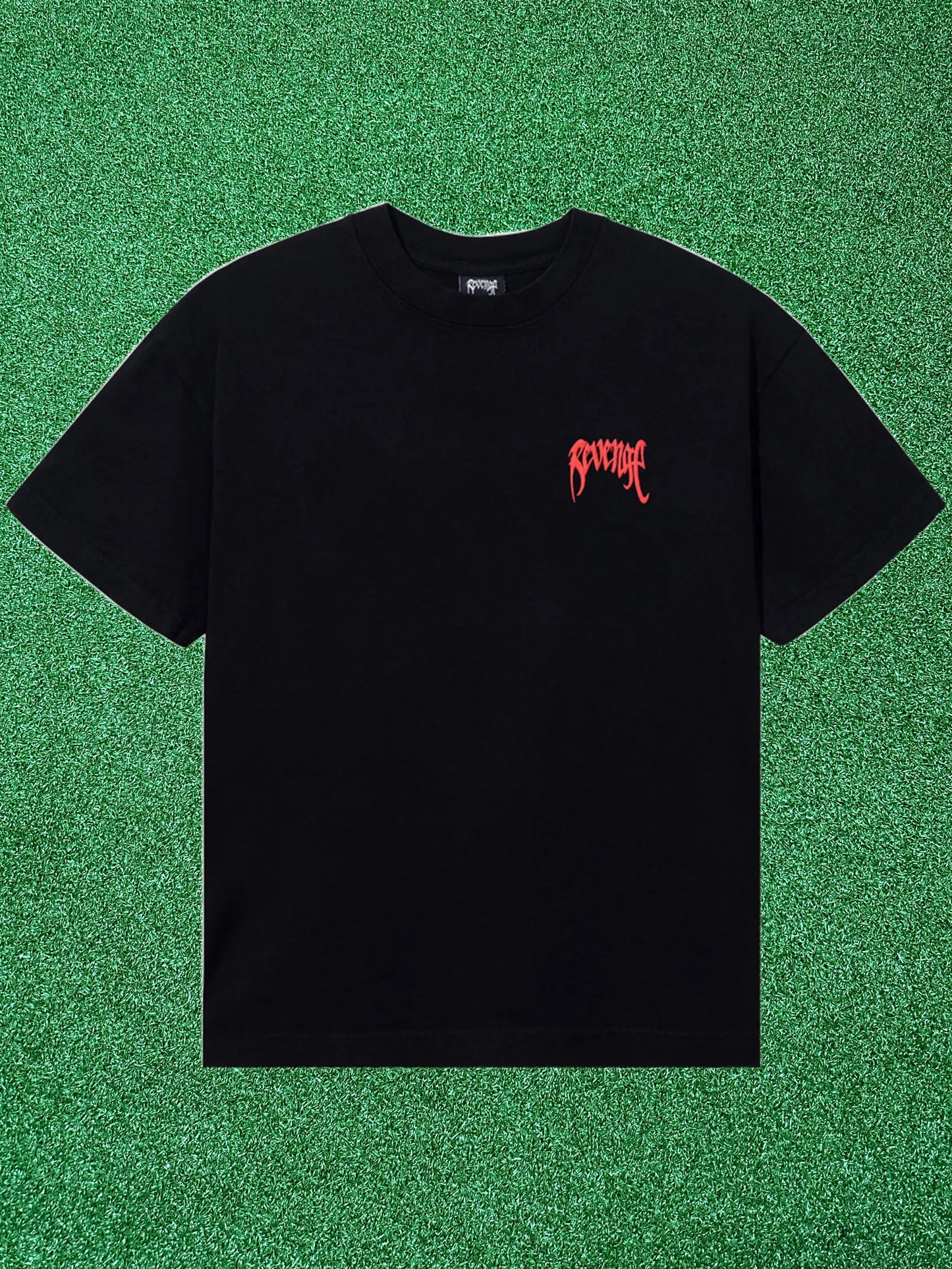 Camiseta con bolsillo bordado Revenge