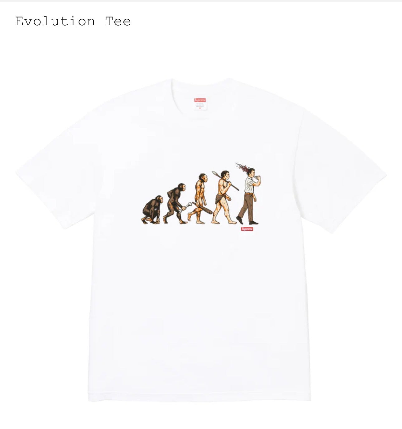 Supreme Evolution Tee White (2026)