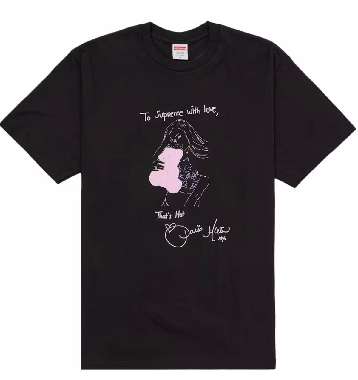 Supreme Pairs Black Tee FW26
