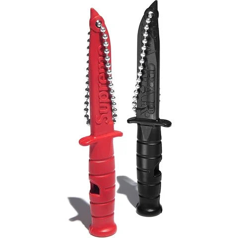 Supreme Whistle Keychain Knife