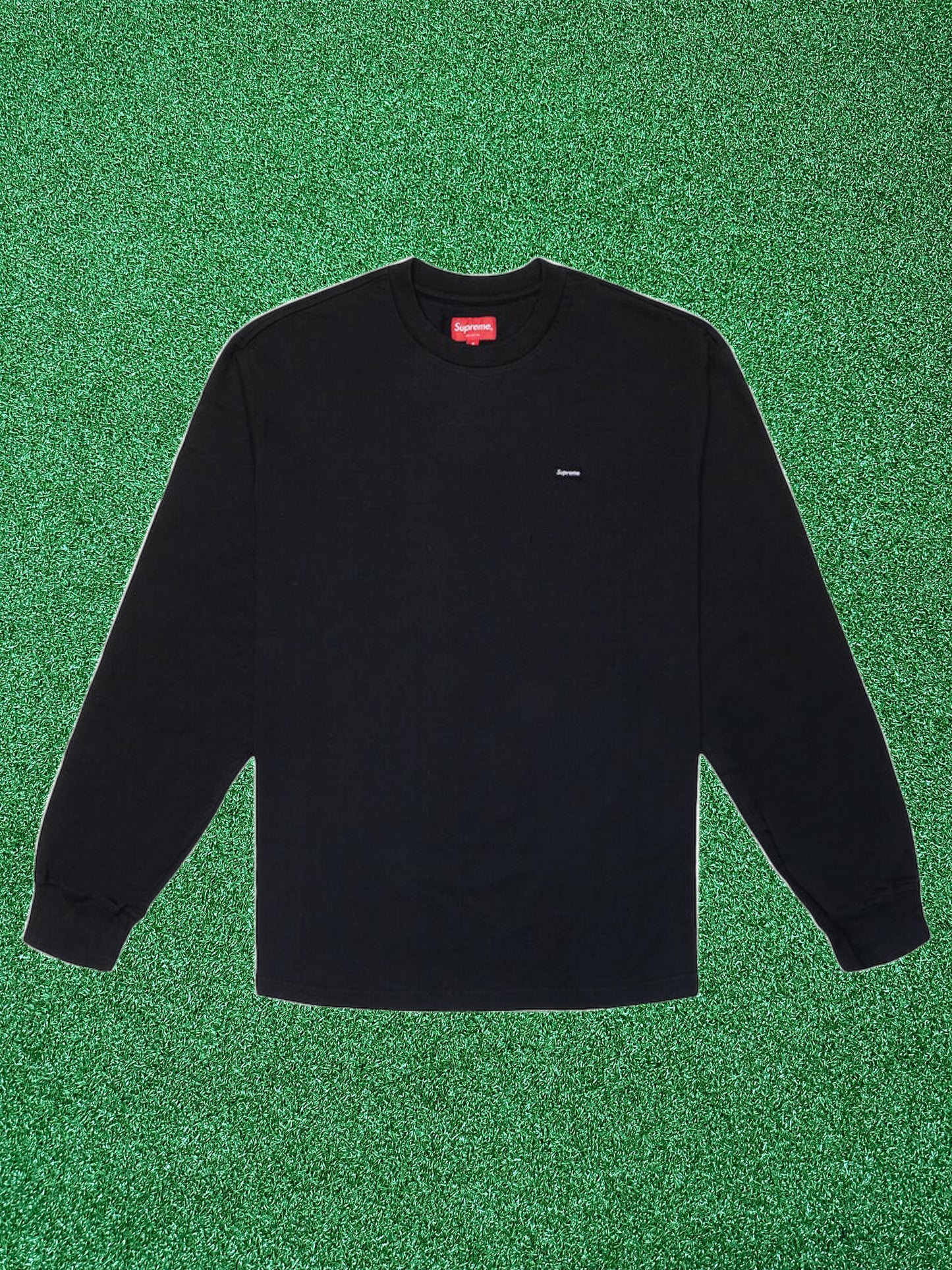 Camiseta de manga larga Supreme Small Box negra