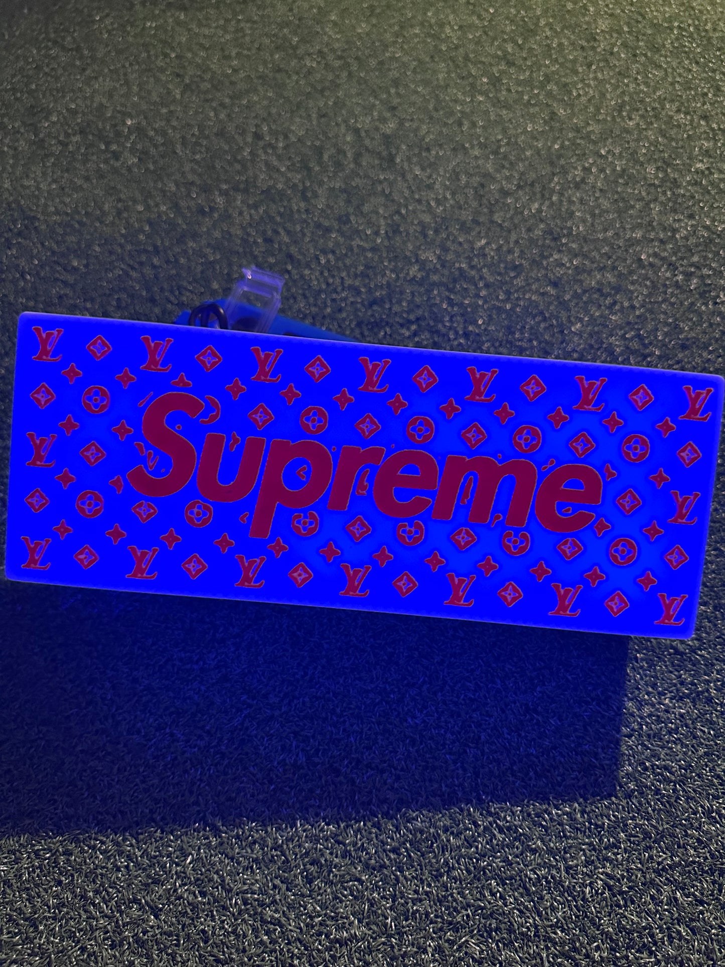 Supreme LV Box Logo 3D Light Print