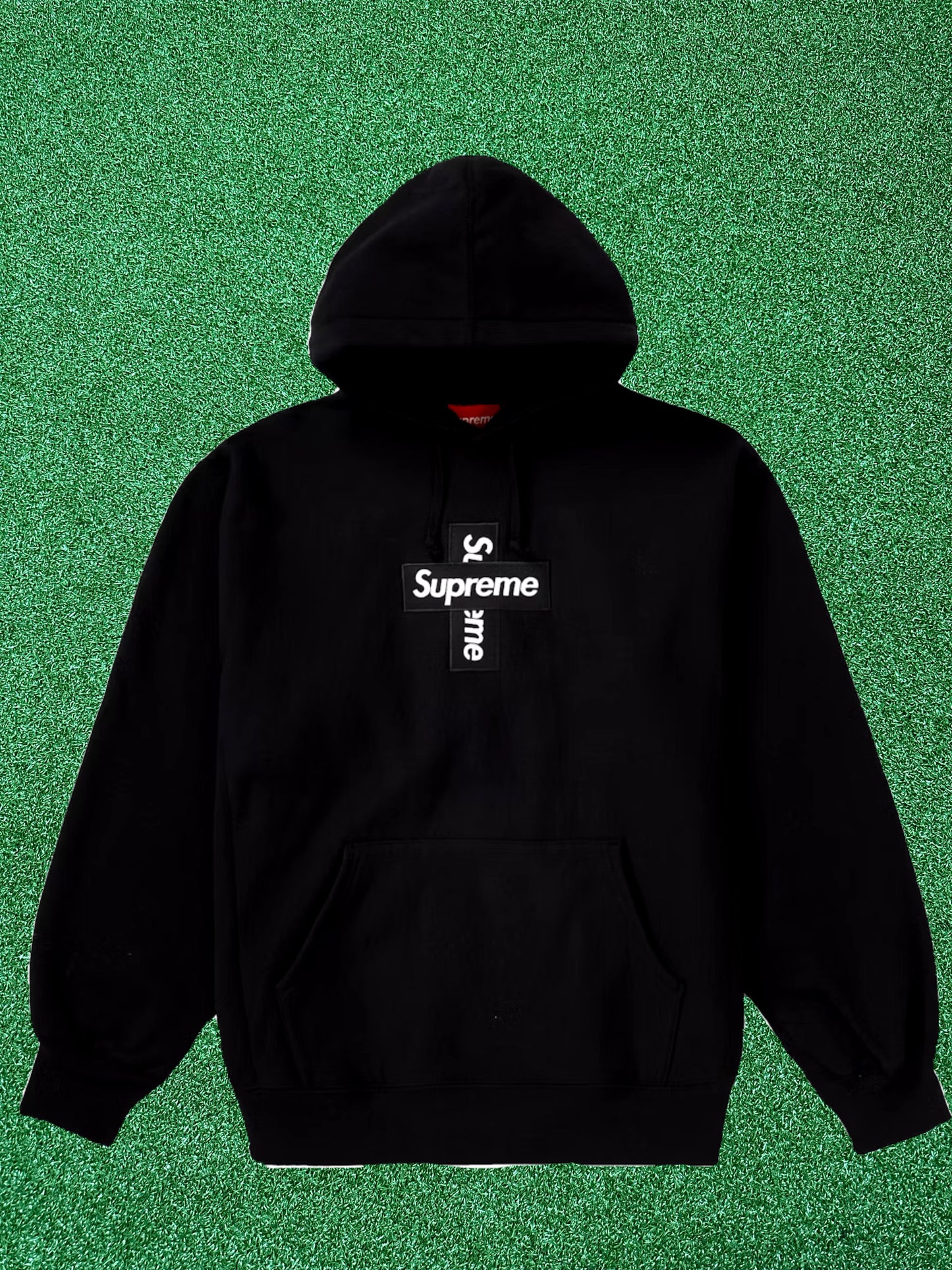 Supreme Cross Box Logo Hoodie – Black