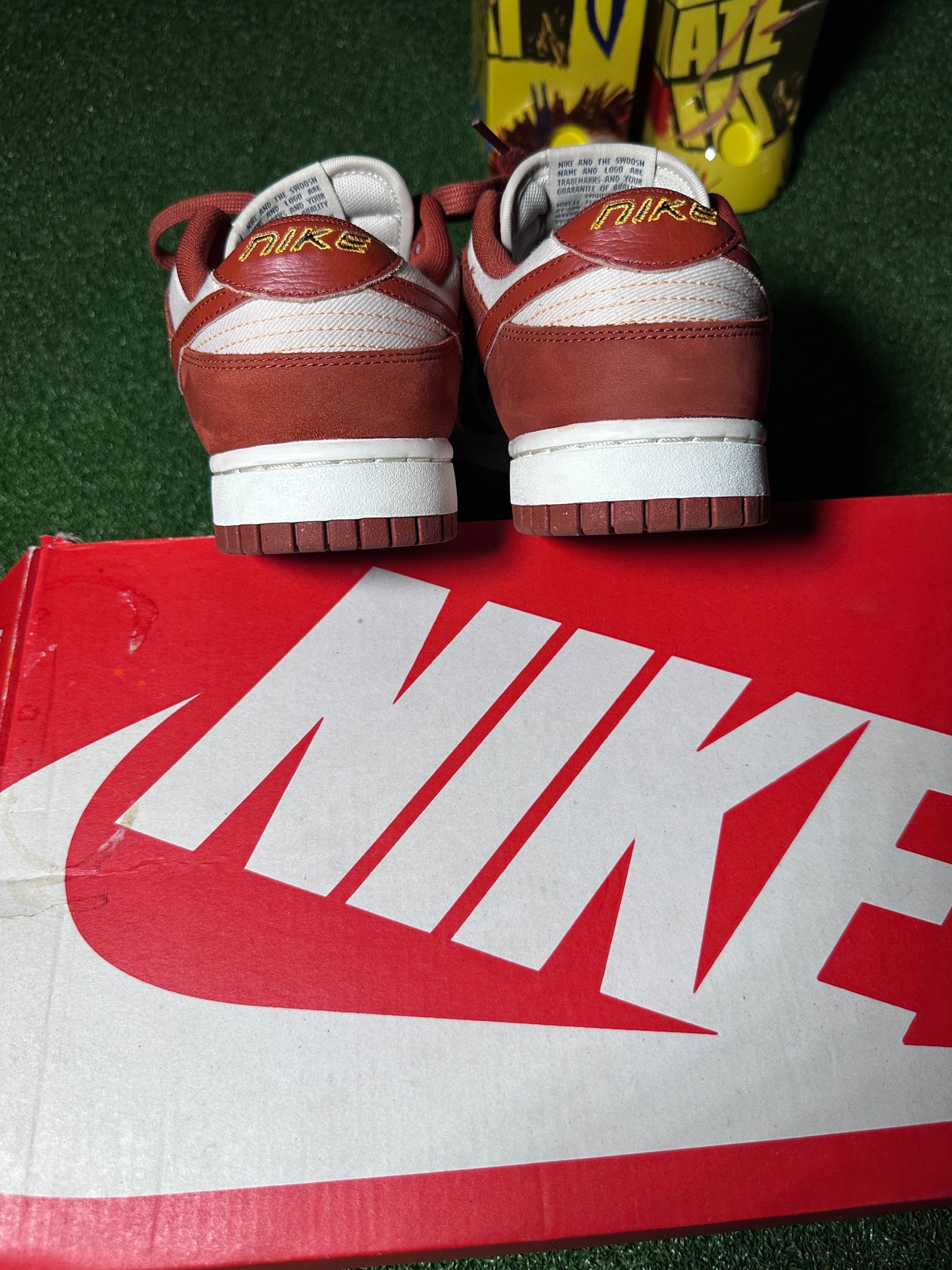 Nike Dunk Low LX Light Orewood Brown Rugged Orange (Women's)