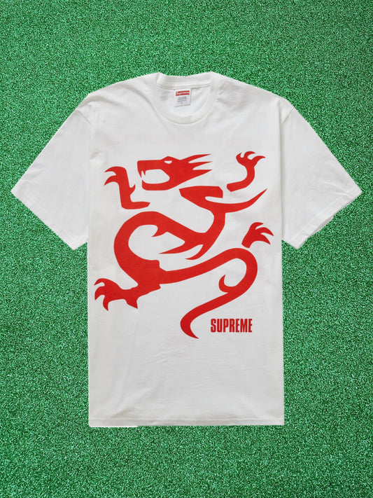 Camiseta blanca Supreme Mobb Deep Dragon