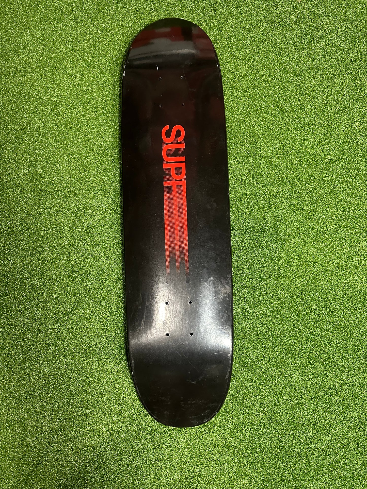 Supreme Motion Logo Cruiser Skateboard Deck Black