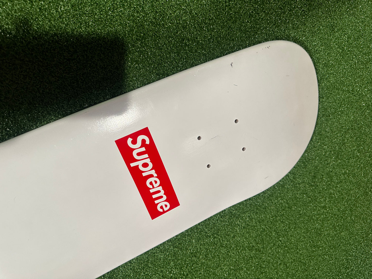 Supreme 20th Anniversary Box Logo Skateboard Deck USED