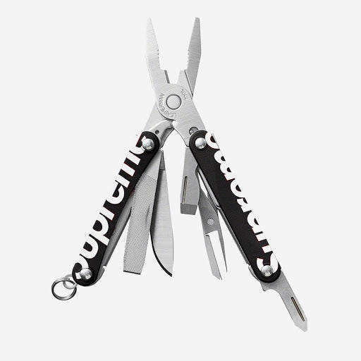 Herramienta multiusos Supreme Leatherman Squirt PS4, color negro