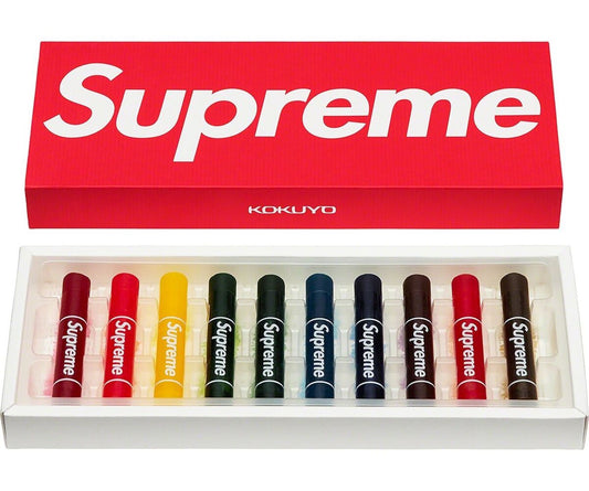 Crayones translúcidos Supreme Kokuyo (paquete de 10) Multicolor