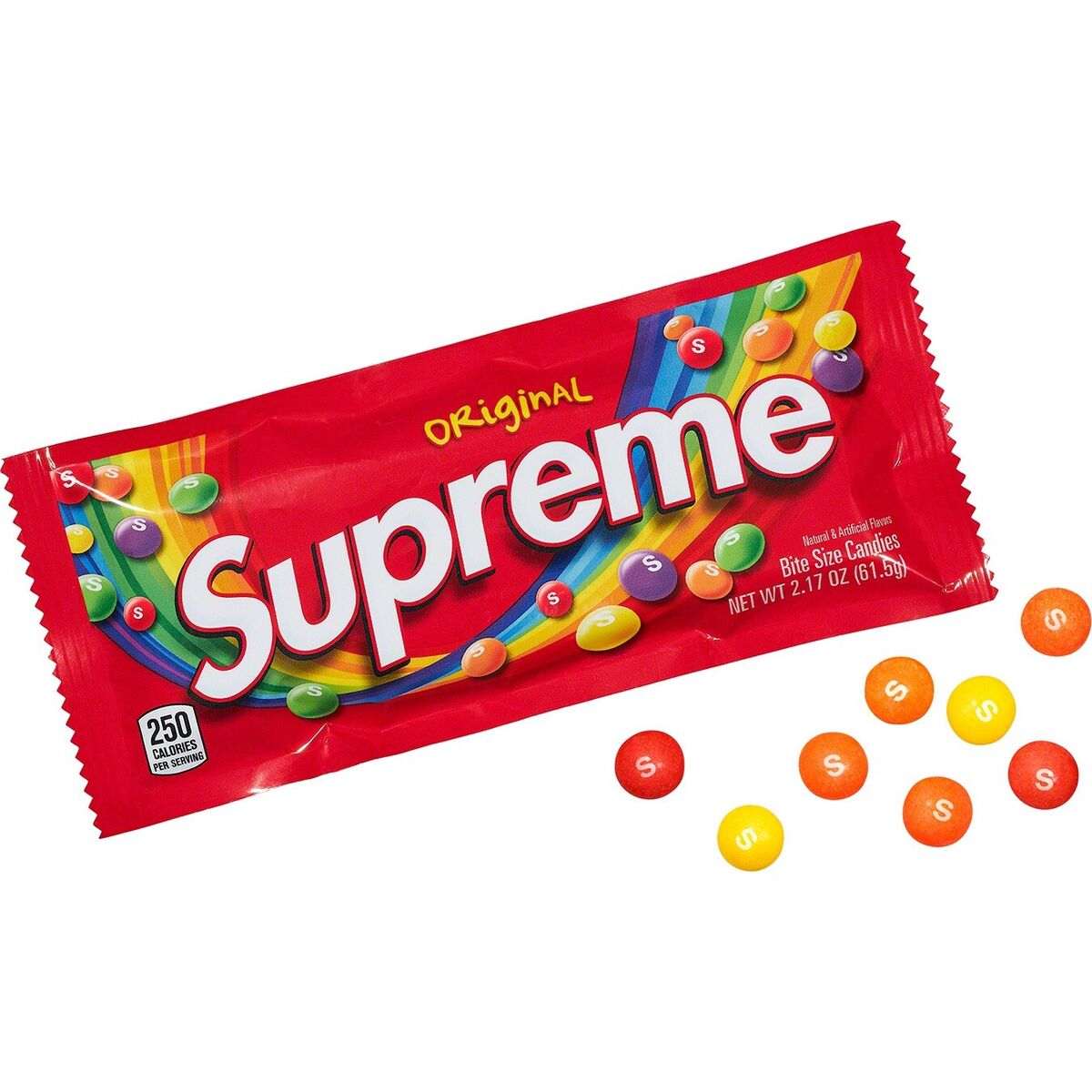 Juego de Skittles Supreme (no apto para consumo humano) rojo y morado