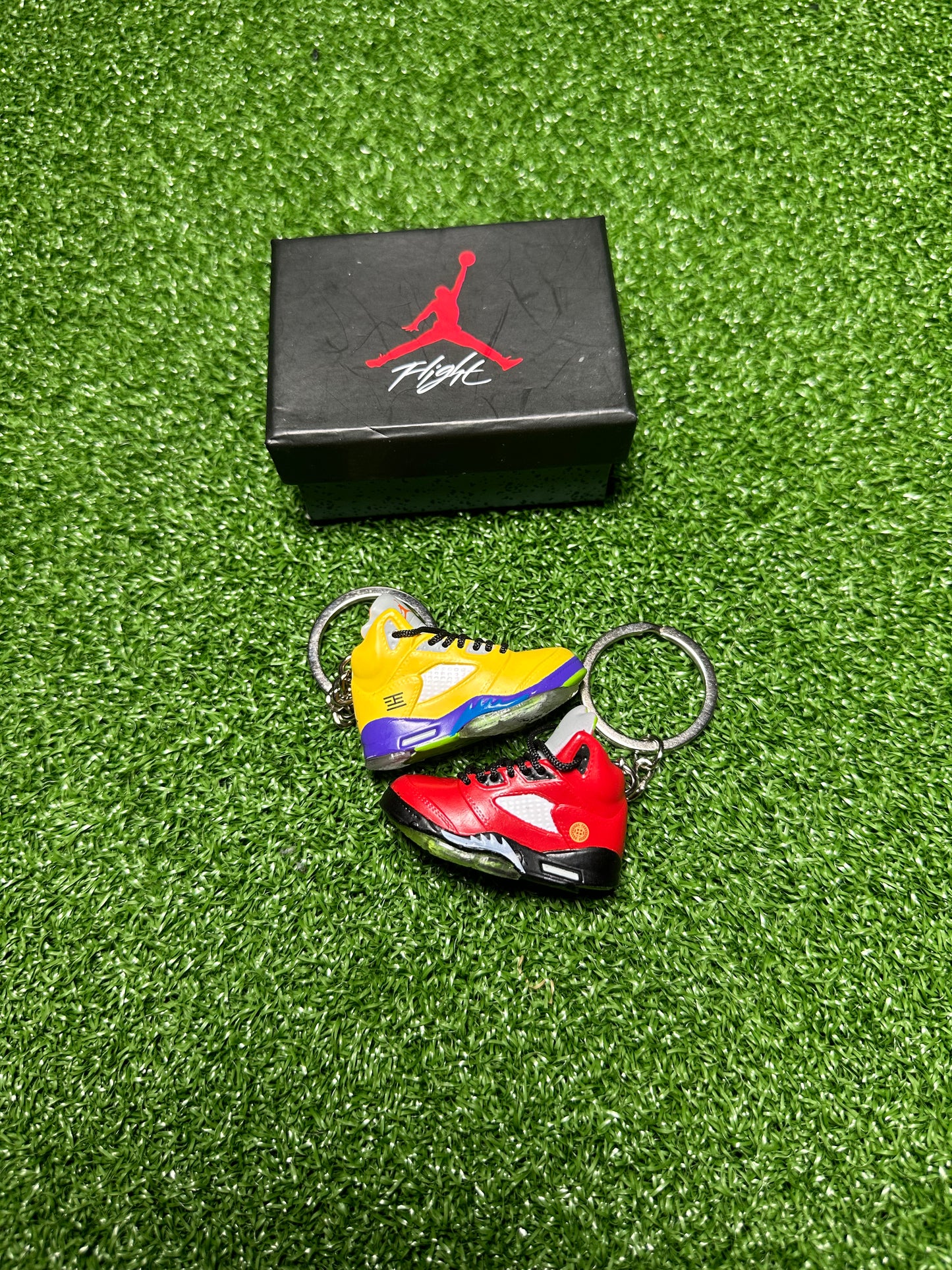 Llavero de zapatos Jordan What the 5s