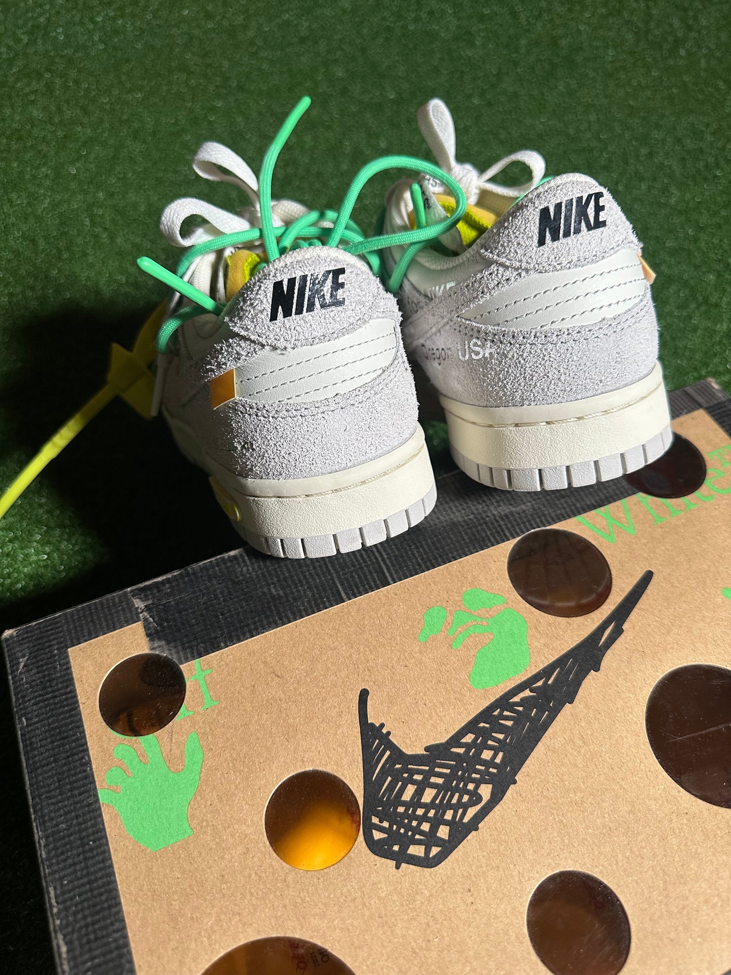 Nike Dunk Low Off-White Lot 14 USED