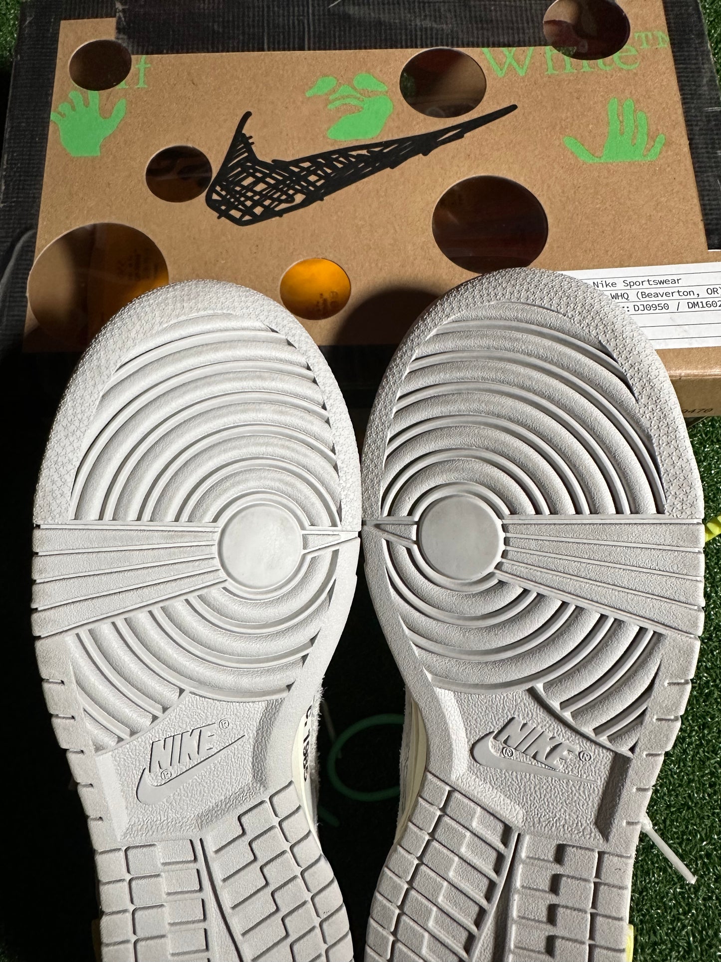 Nike Dunk Low Off-White Lot 14 USED