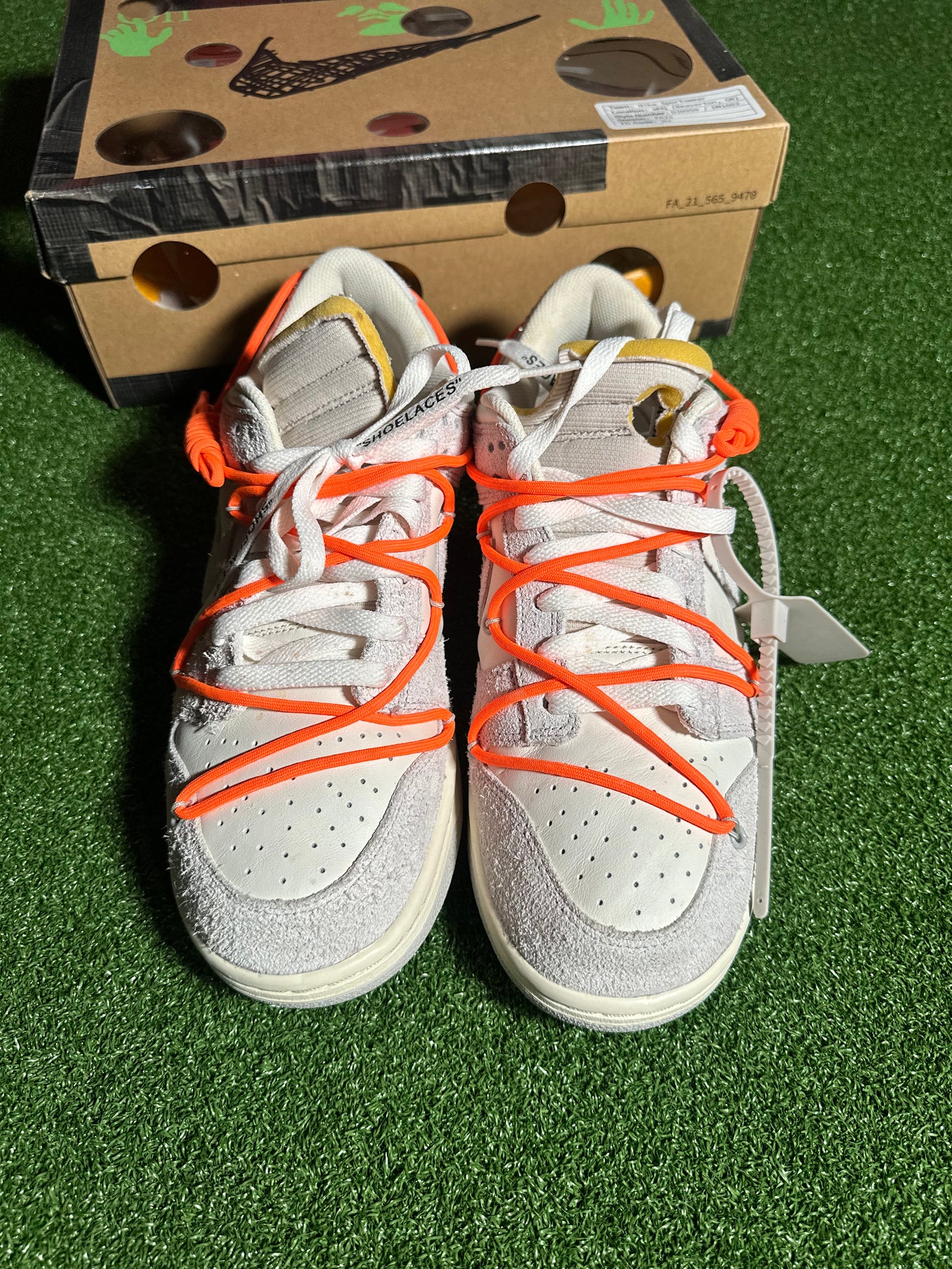 Nike Dunk Low Off-White Lot 11 USED