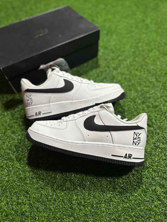 Nike Air Force 1 Low - NY vs. NY Blanco y negro (2020)