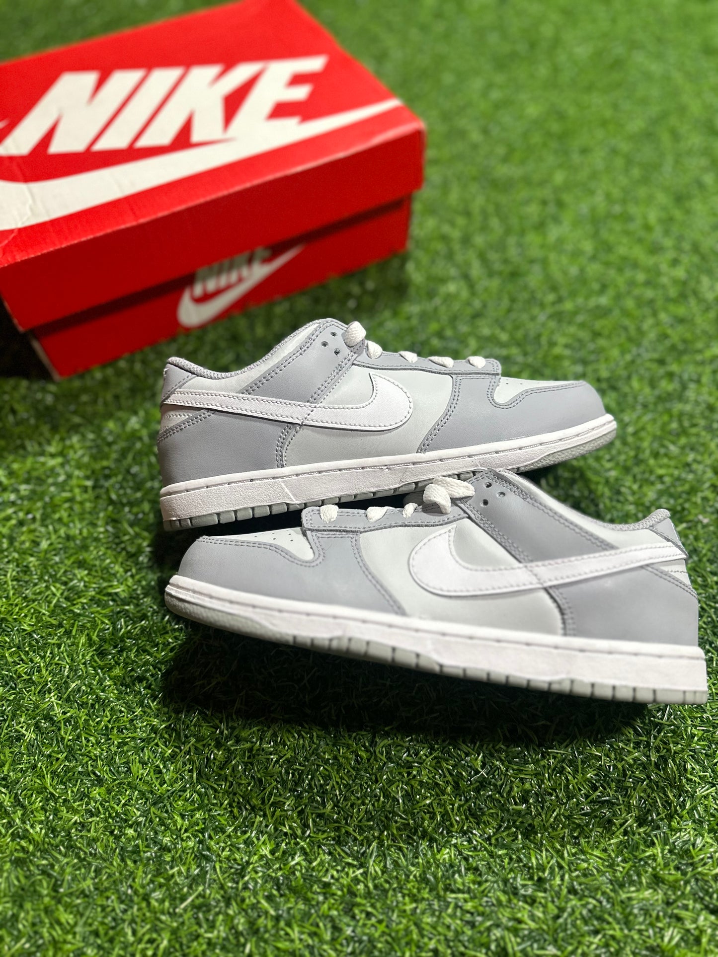 Nike Dunk Low Two-Toned Grey (PreSchool)