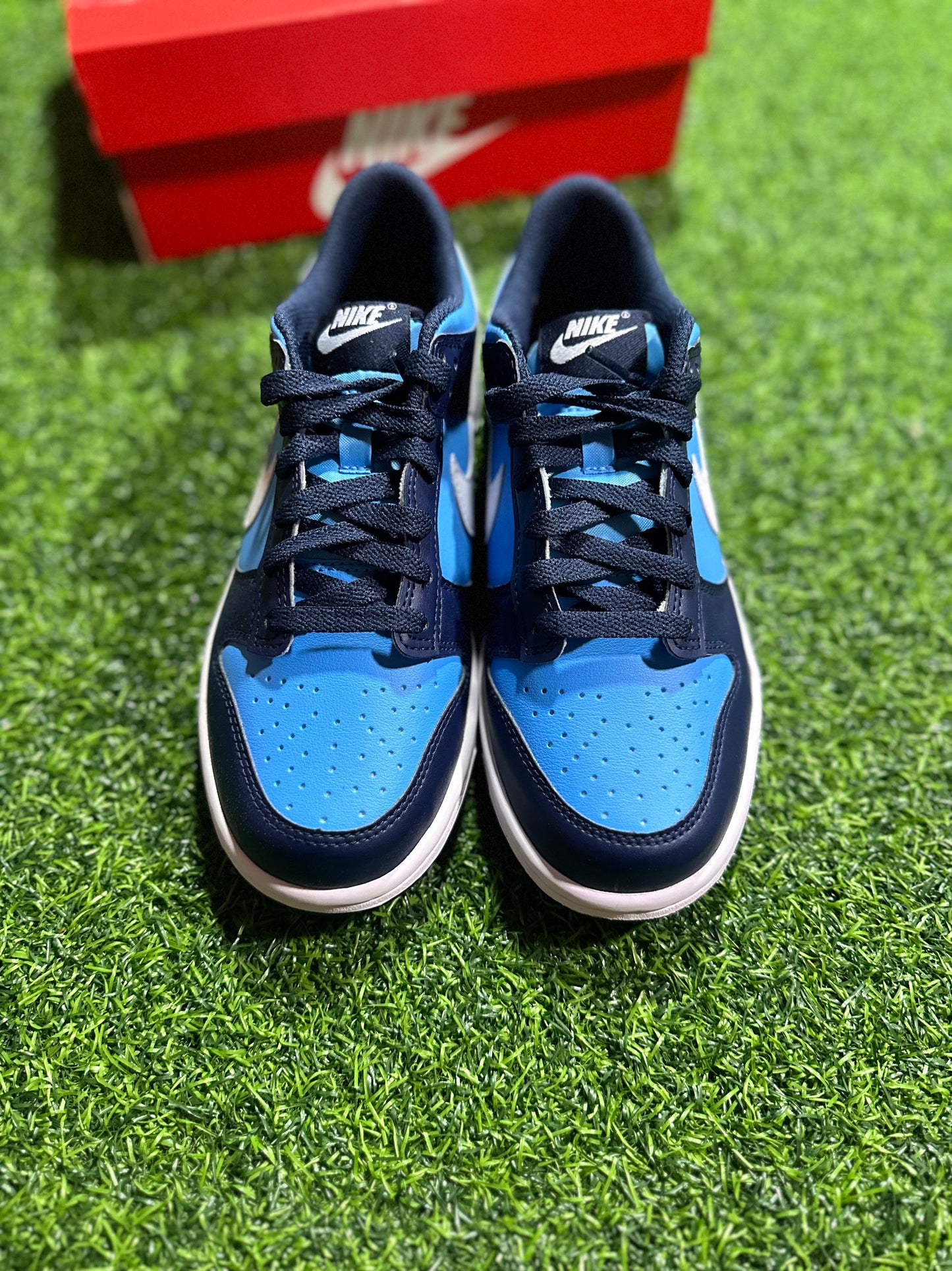 Nike Dunk Low - University Blue White (Grade School)