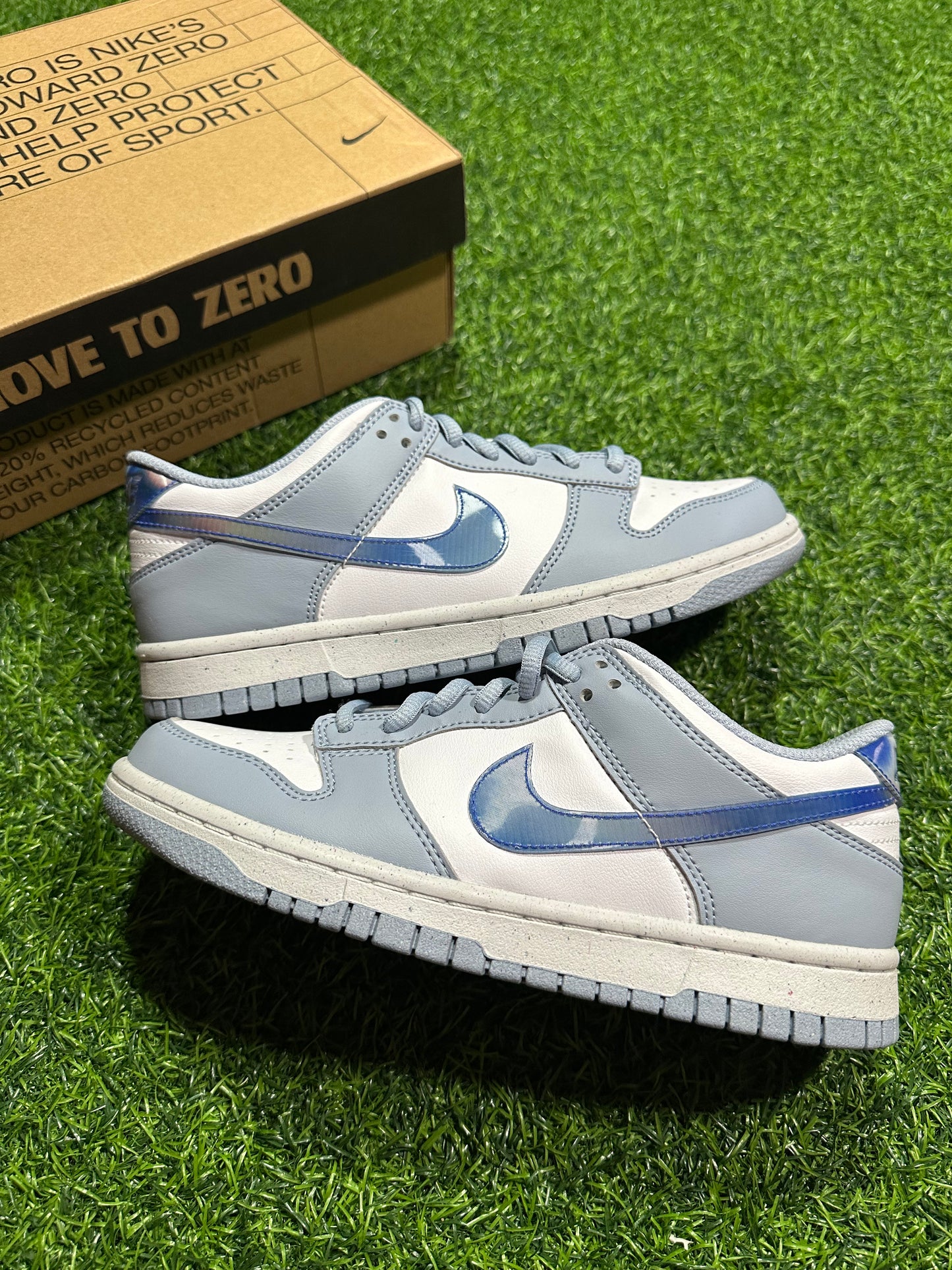 Nike Dunk Low Next Nature - Blue Whisper Iridescent (GradeSchool)