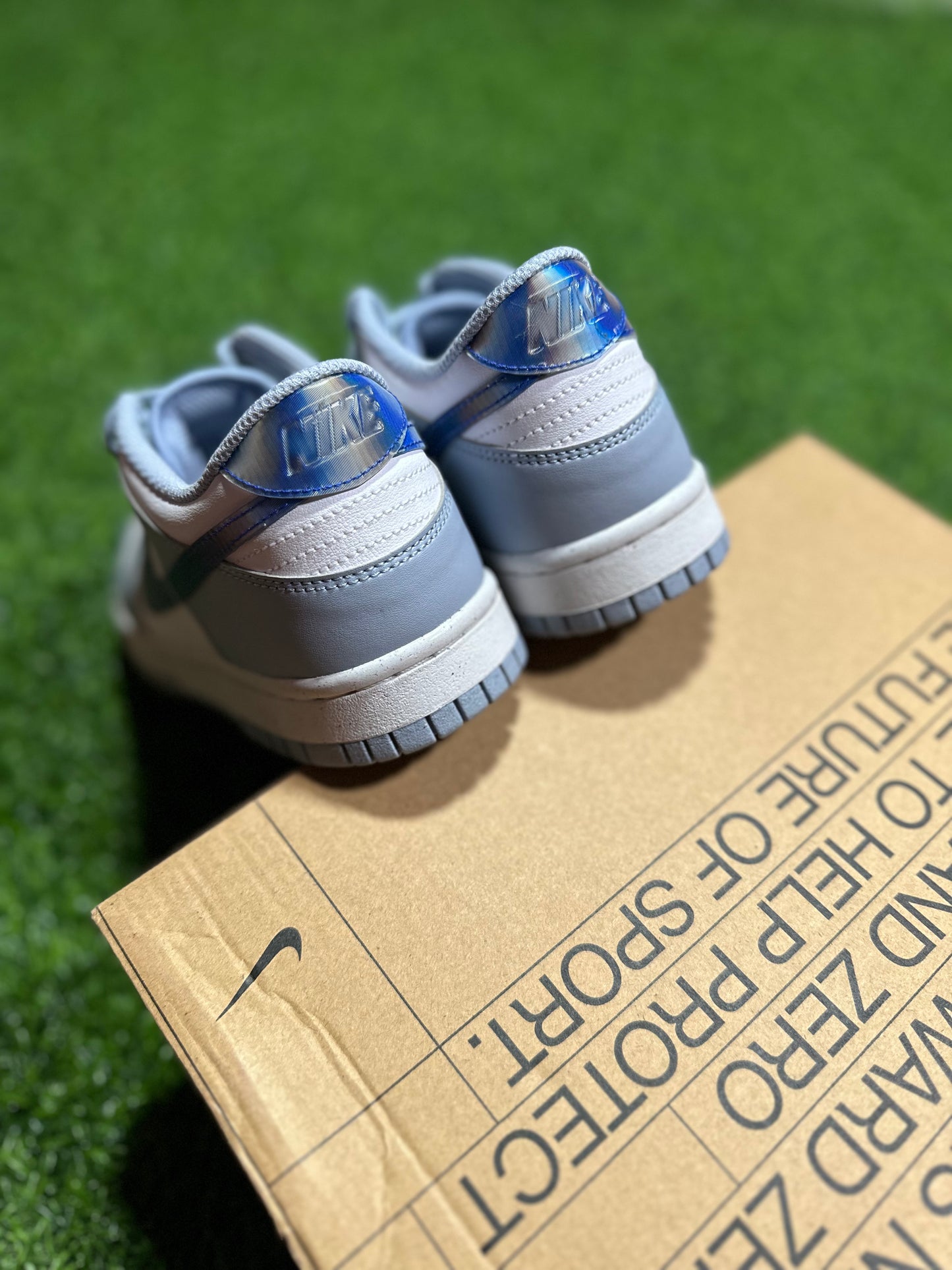 Nike Dunk Low Next Nature - Blue Whisper Iridescent (GradeSchool)