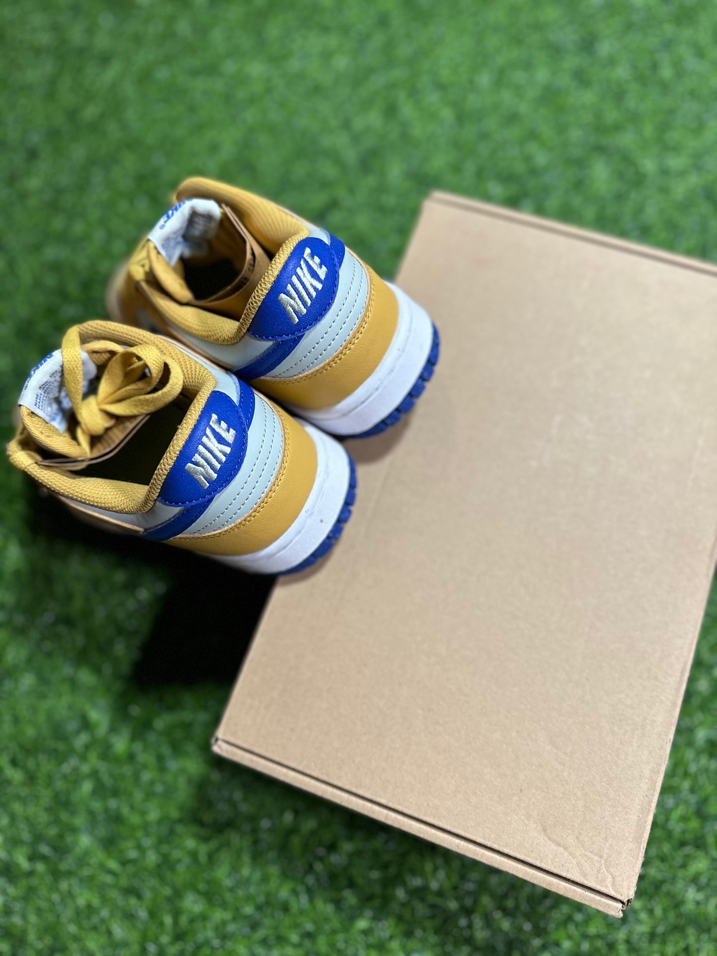 Nike Dunk Low Next Nature - Wheat Gold Royal (Women's)