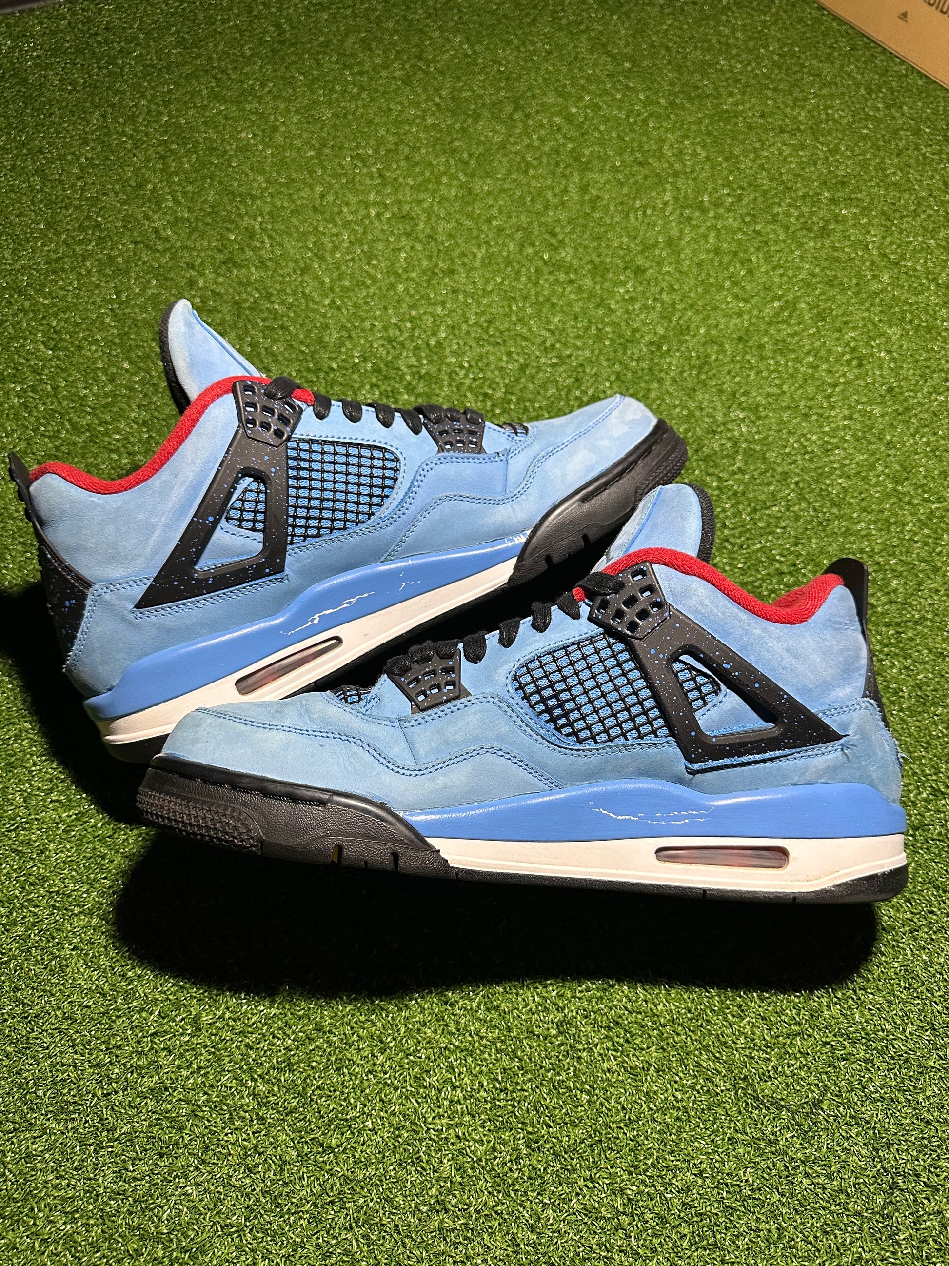 Jordan 4 Travis Scott Cactus Jack No Box Condition 8/10