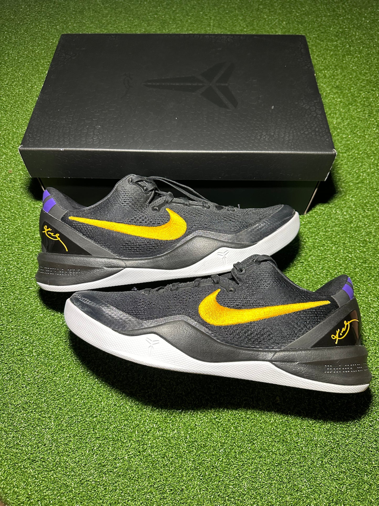 Nike Kobe 8 Protro “Lakers Away” Preowned