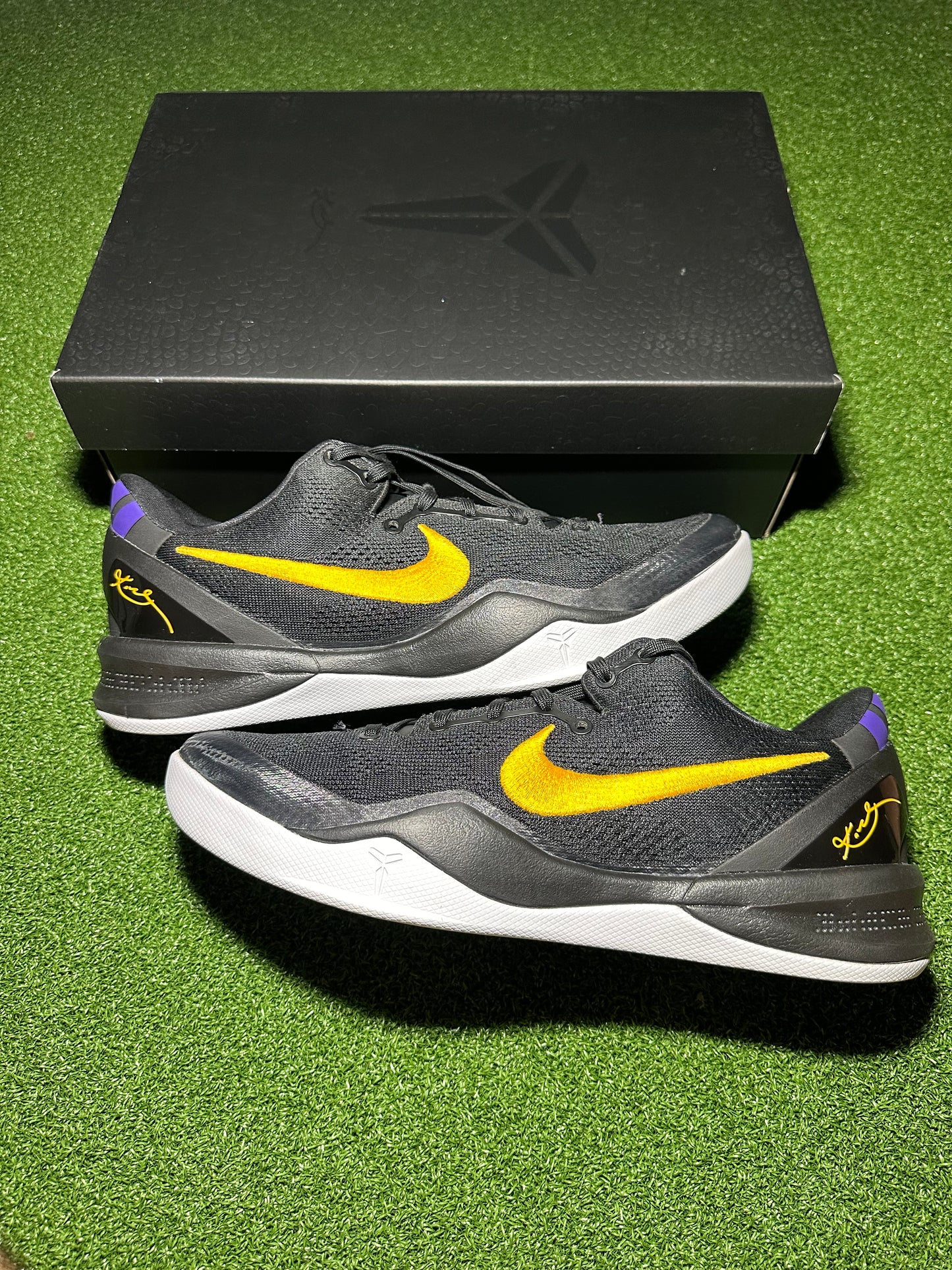 Nike Kobe 8 Protro “Lakers Away” Preowned