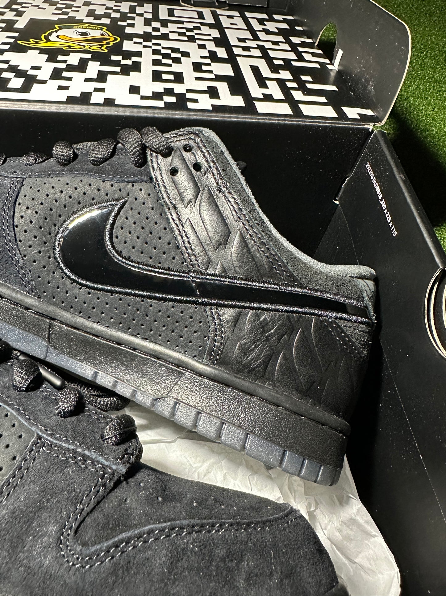 Nike Dunk Low “Ducks of a Feather” Black University of Oregon PE – Limited Edition