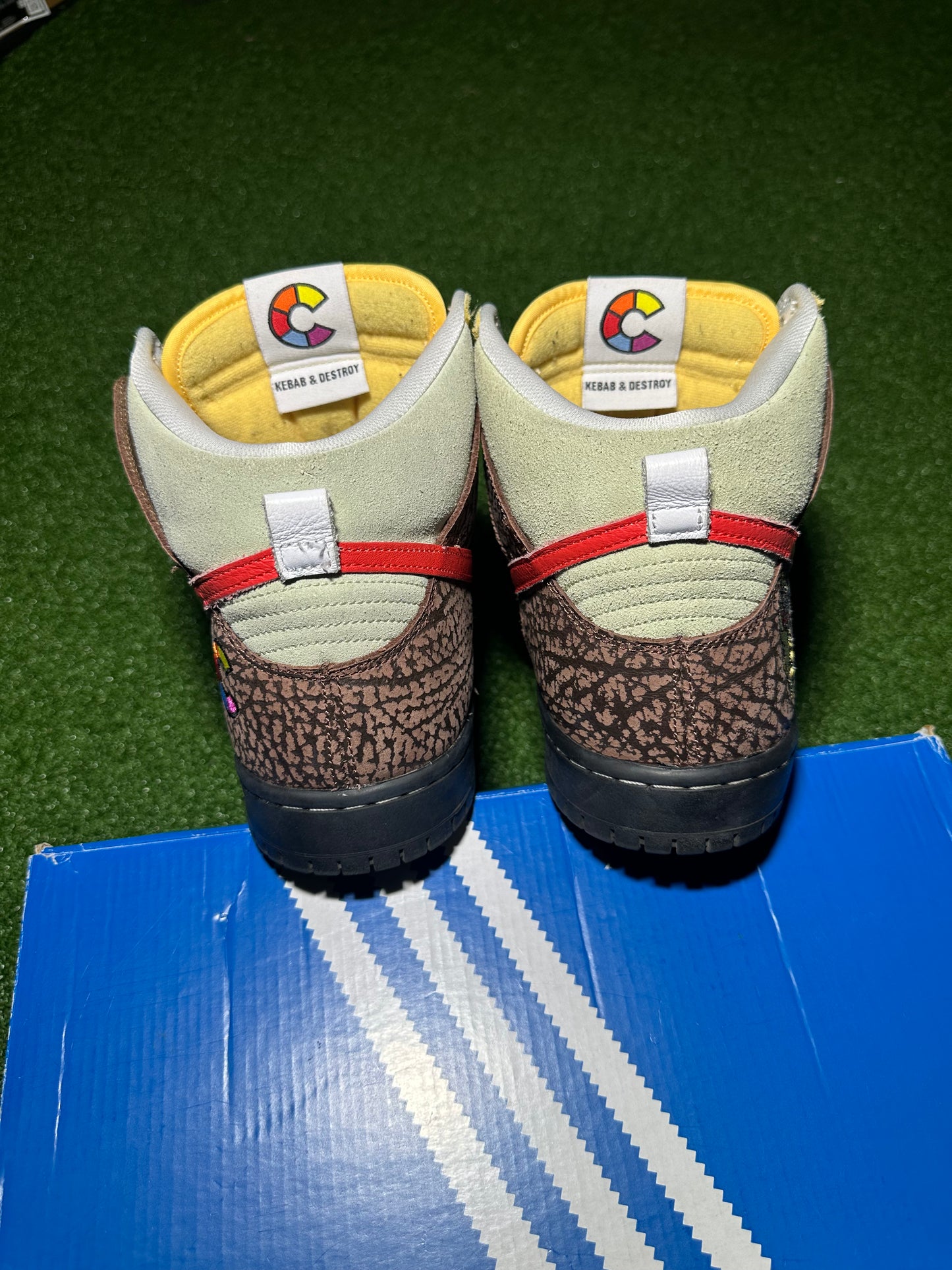 Nike SB Dunk High "Kebab & Destroy" Preowned