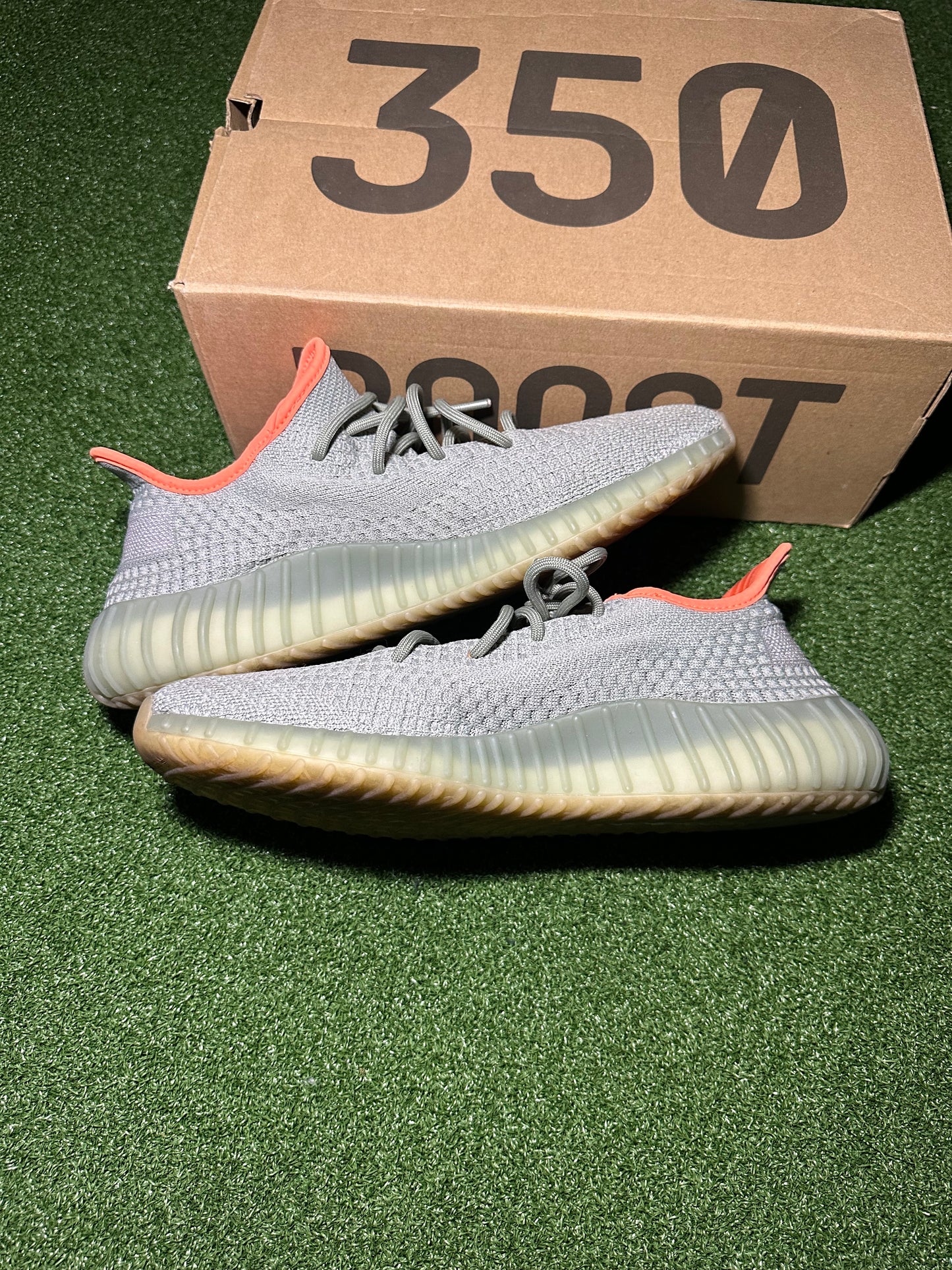 Yeezy 350 V2 "Desert Sage" Preowned