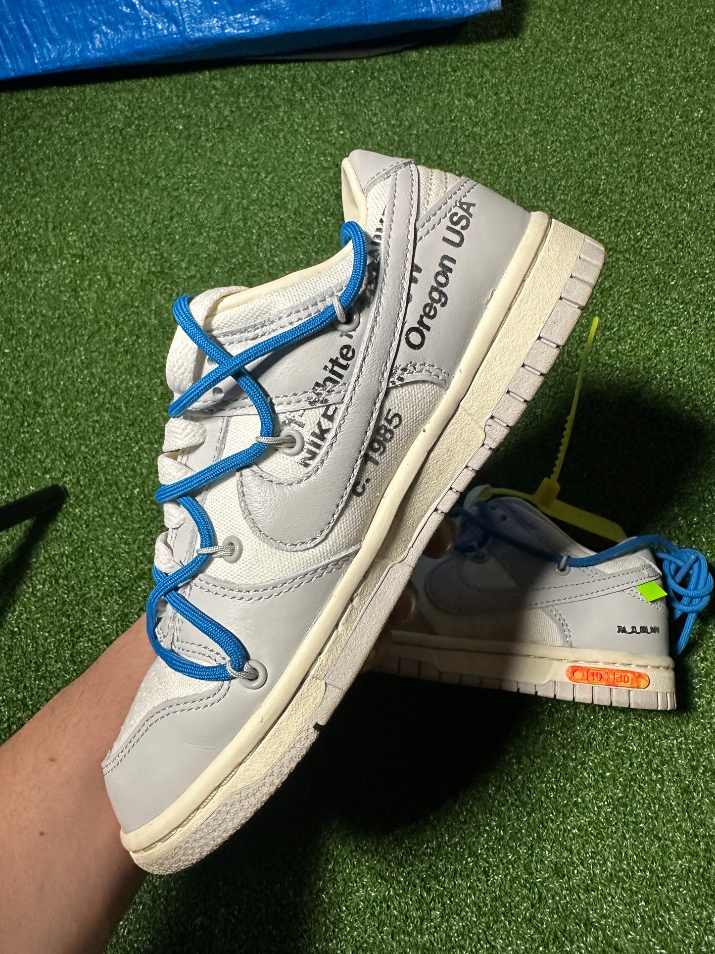 Nike Dunk Low Off-White Lot 10 LIKE NEW