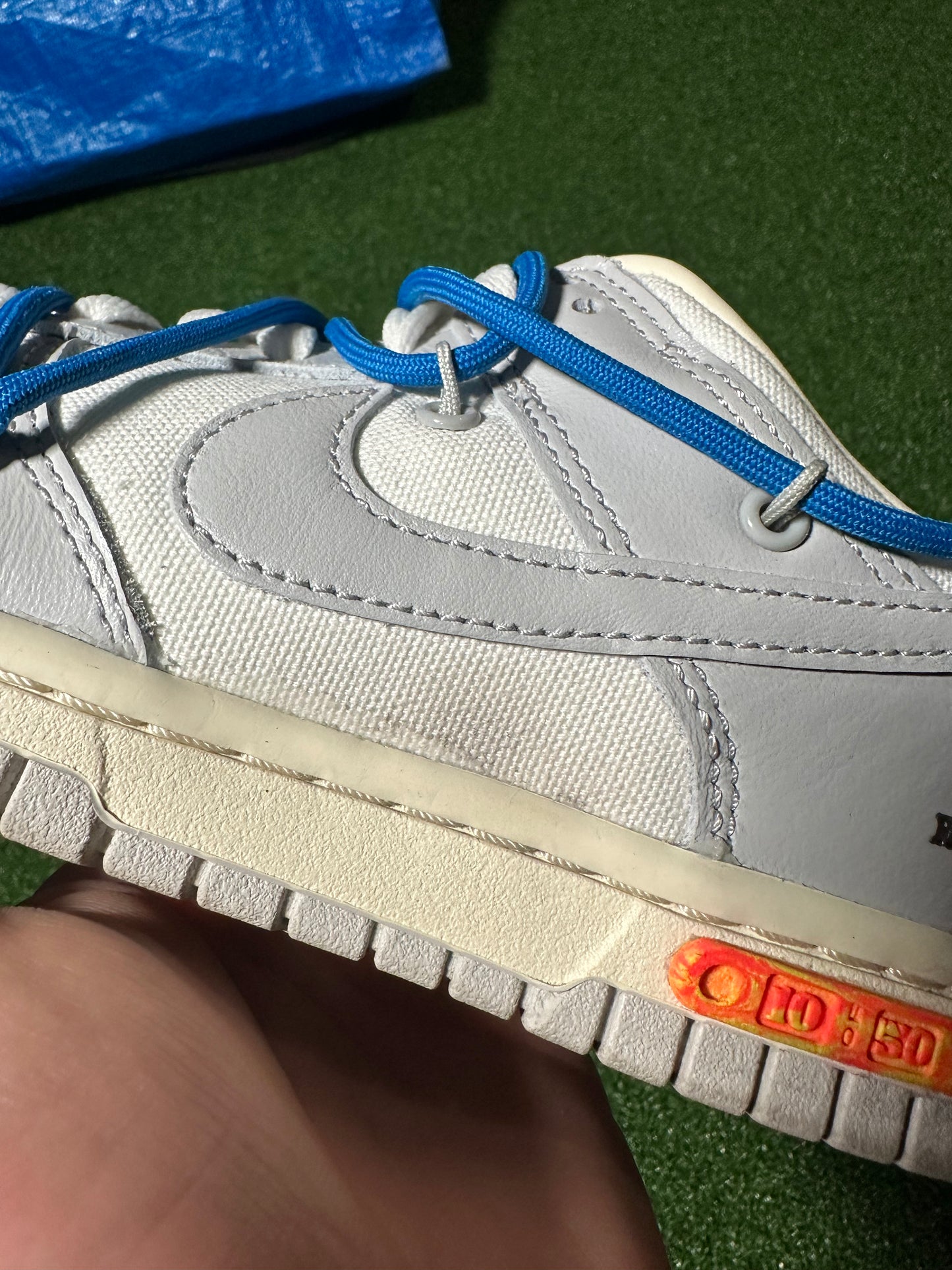 Nike Dunk Low Off-White Lot 10 LIKE NEW
