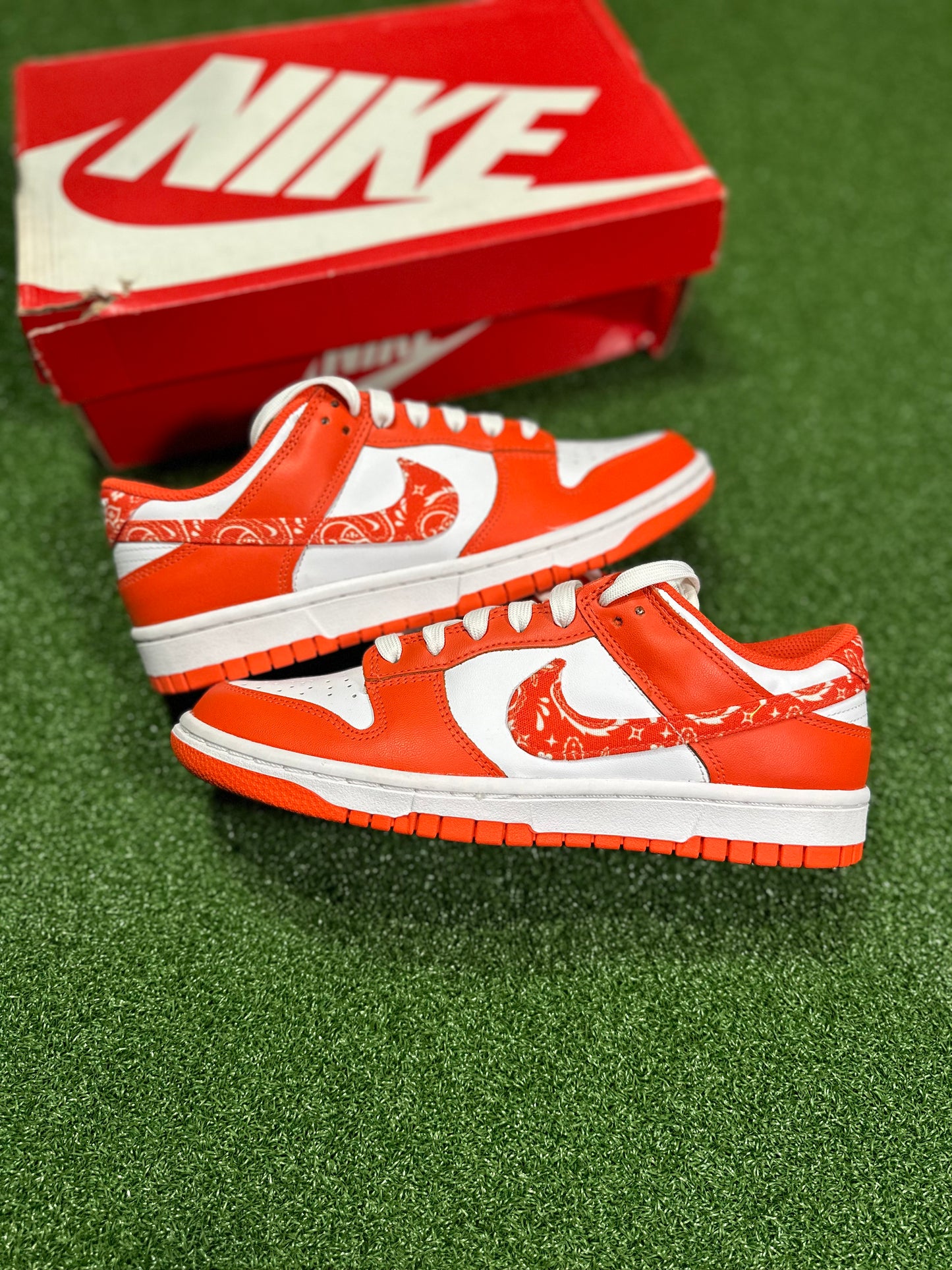 Nike Dunk Low Essential - Paisley Pack Orange (Women's)