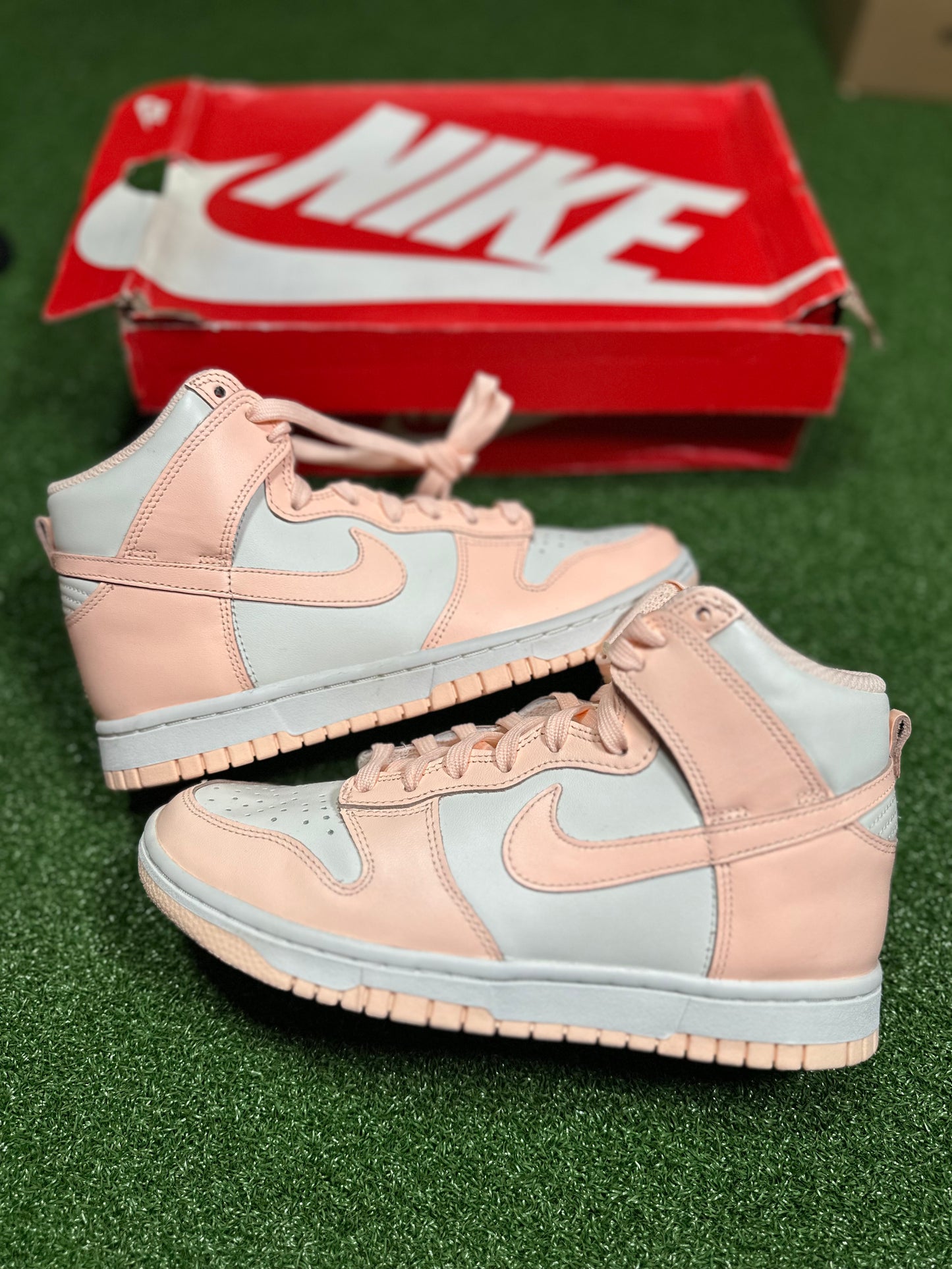 Nike Dunk High - Sail Crimson Tint (Women's)