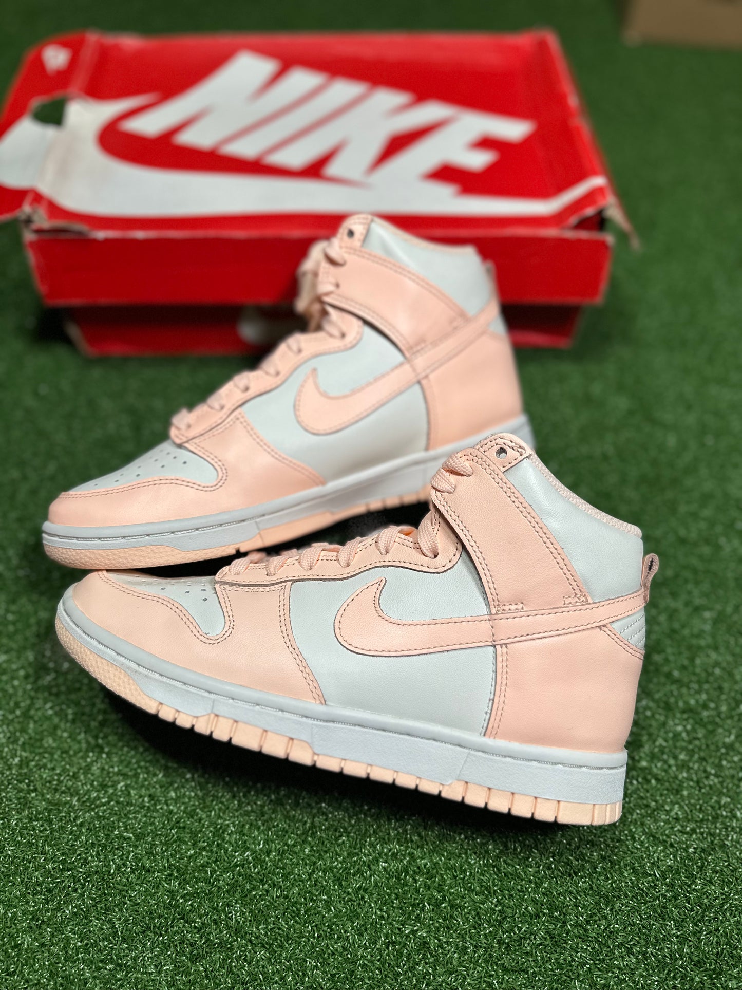 Nike Dunk High - Sail Crimson Tint (Women's)