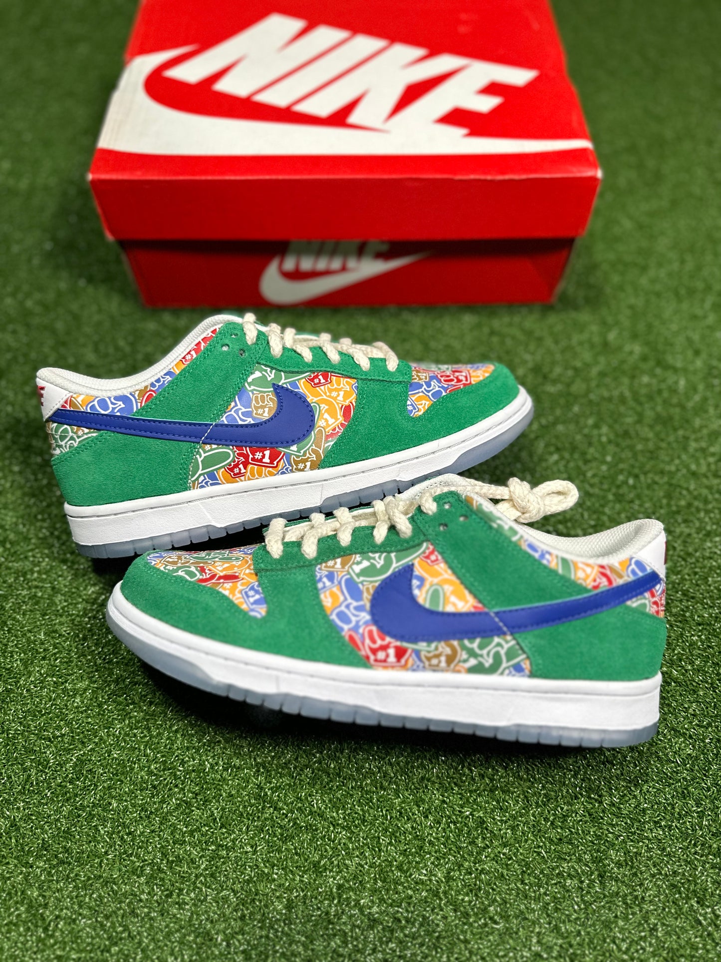 Nike Dunk Low - Dedos de espuma (escolaridad primaria)