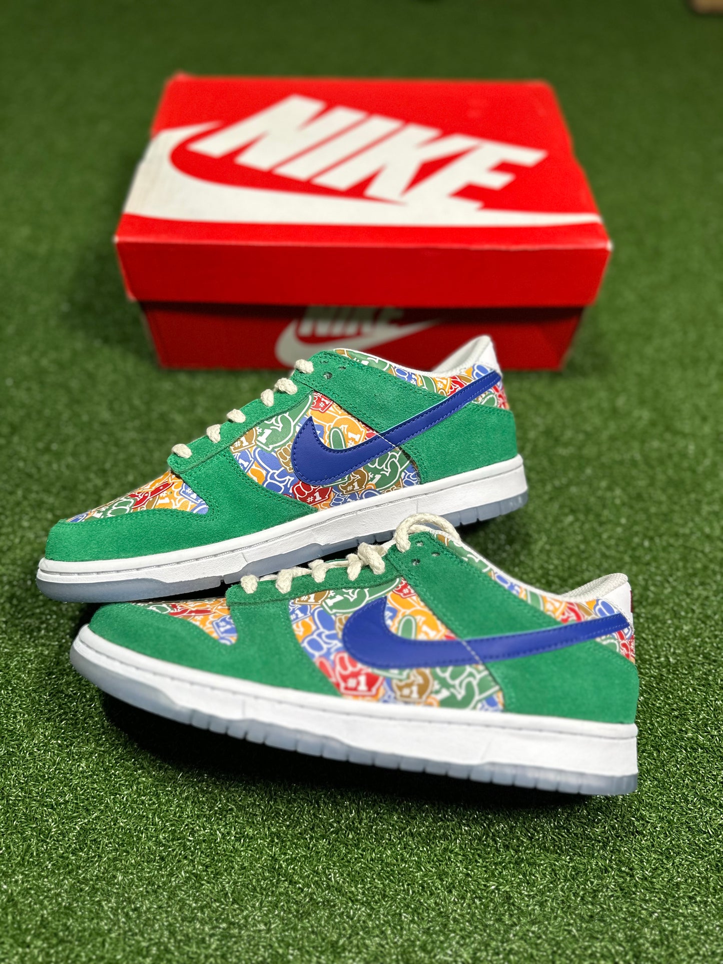 Nike Dunk Low - Dedos de espuma (escolaridad primaria)