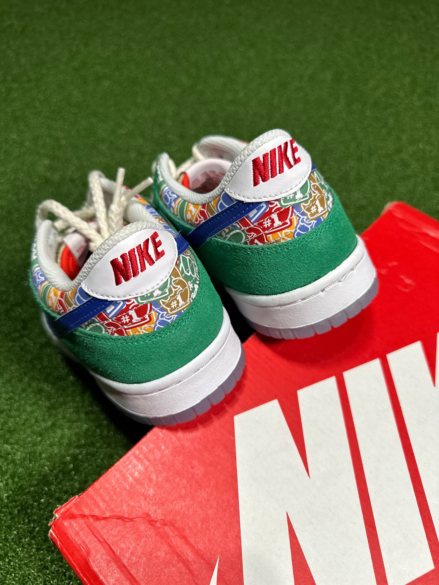 Nike Dunk Low - Dedos de espuma (escolaridad primaria)