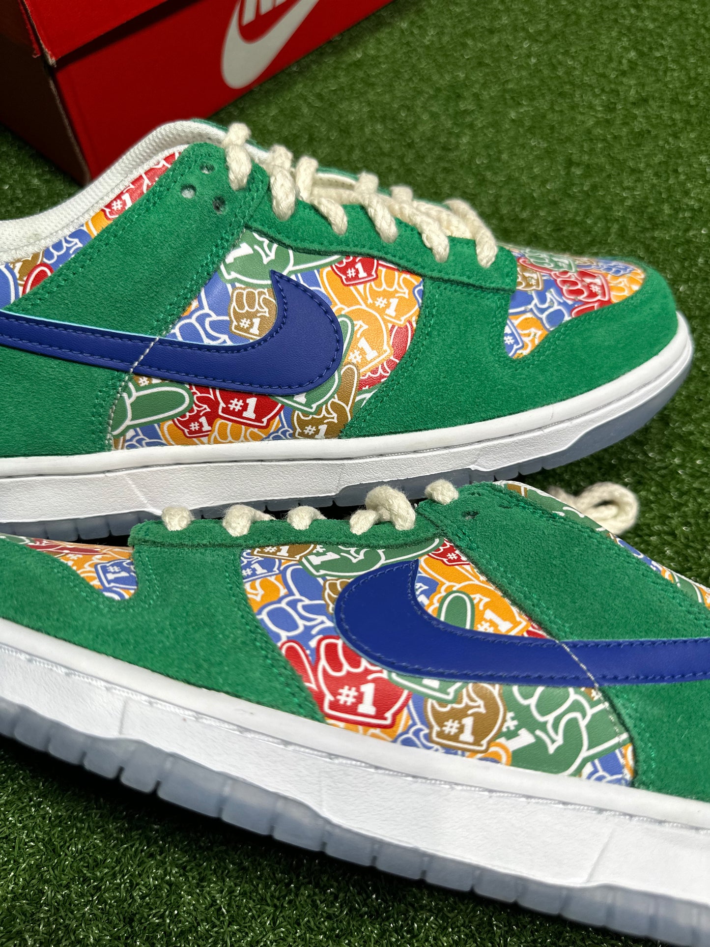 Nike Dunk Low - Dedos de espuma (escolaridad primaria)